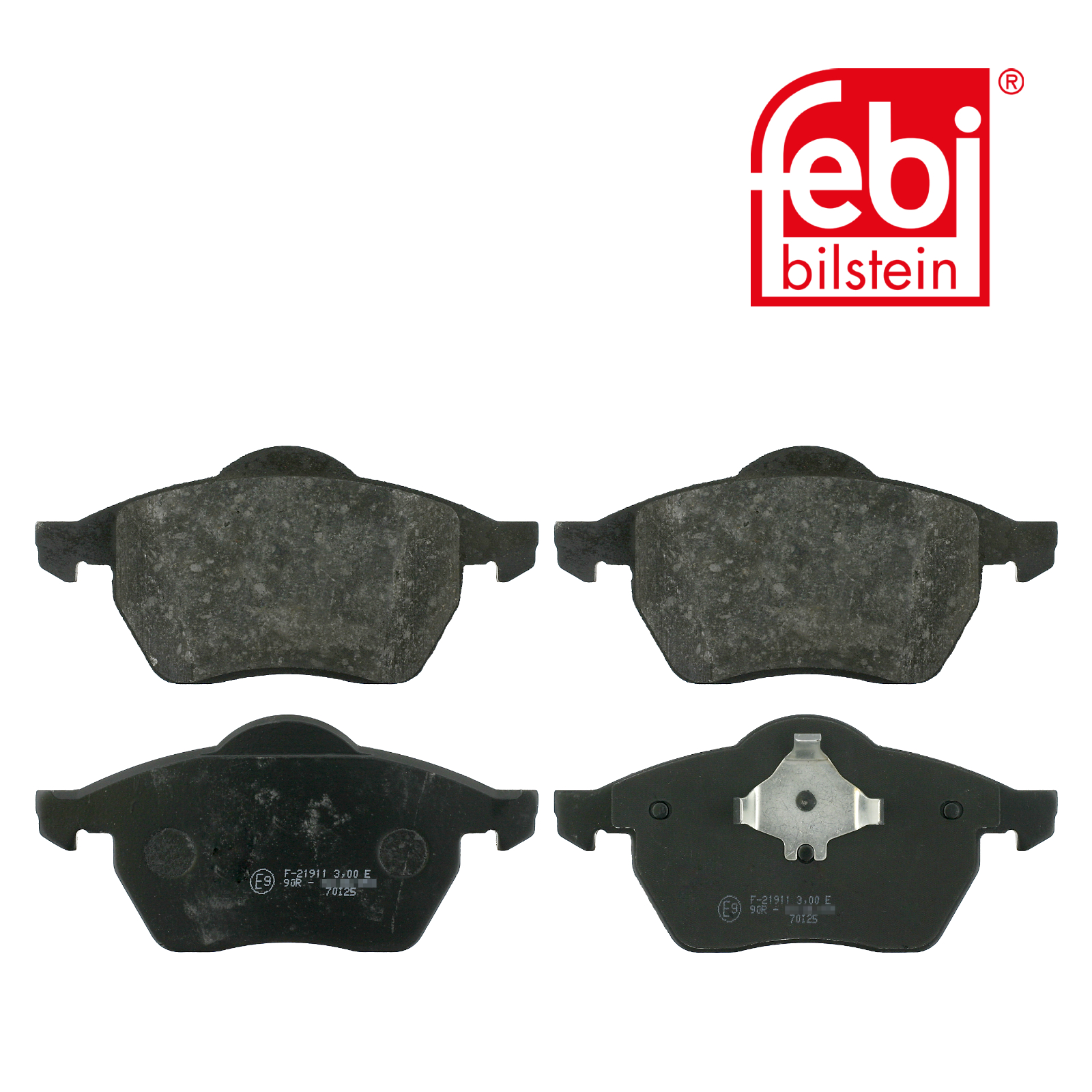 Febi Front Brake Pad Set 16280