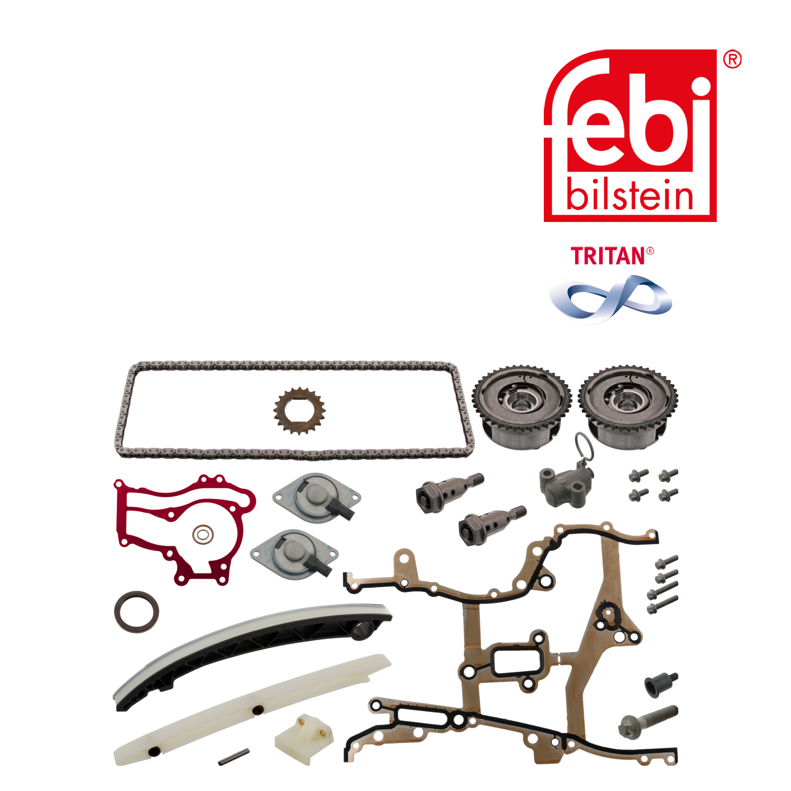Febi Timing Chain Kit Set 130 Links 8mm 49455