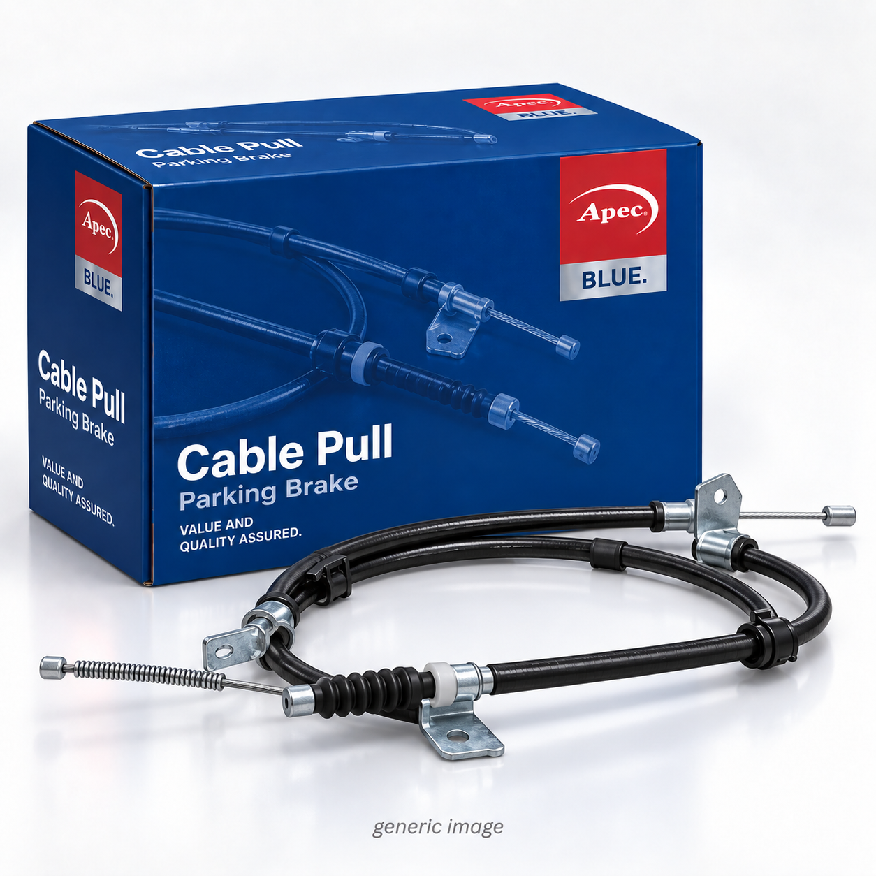 Apec Handbrake Cable Right Rear BBC3446