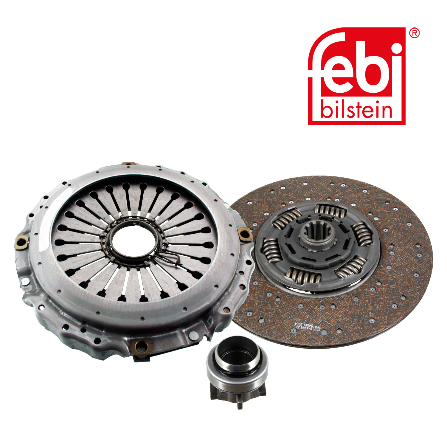 Febi Clutch Kit Set 3pc 432mm 105221