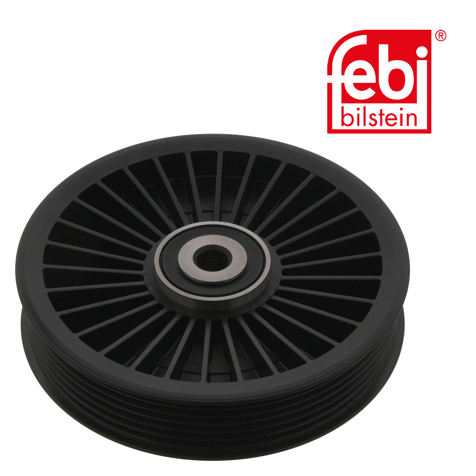 Febi V-Ribbed Belt Deflection/Guide Pulley 34619