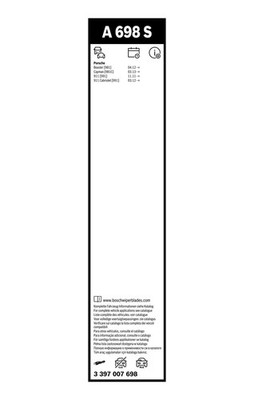 Bosch Aerotwin Wiper Blade Set 575mm + 530mm — A698S fits Mini Mini Countryman