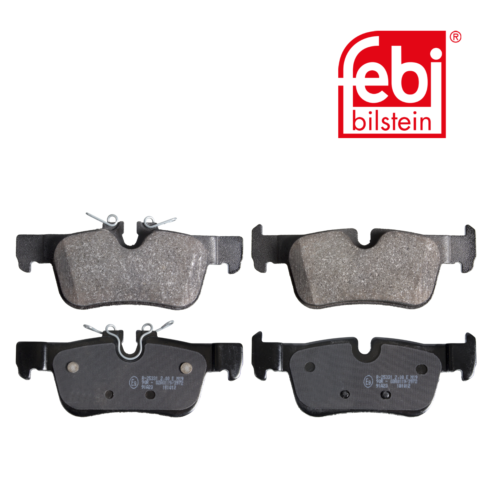 Febi Rear Brake Pad Set 16910