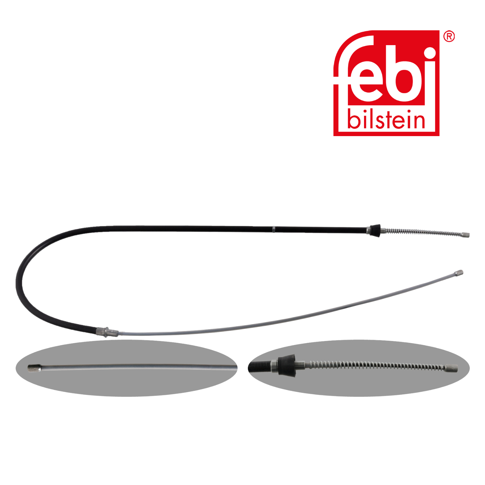 Febi Handbrake Cable Right Rear 48302