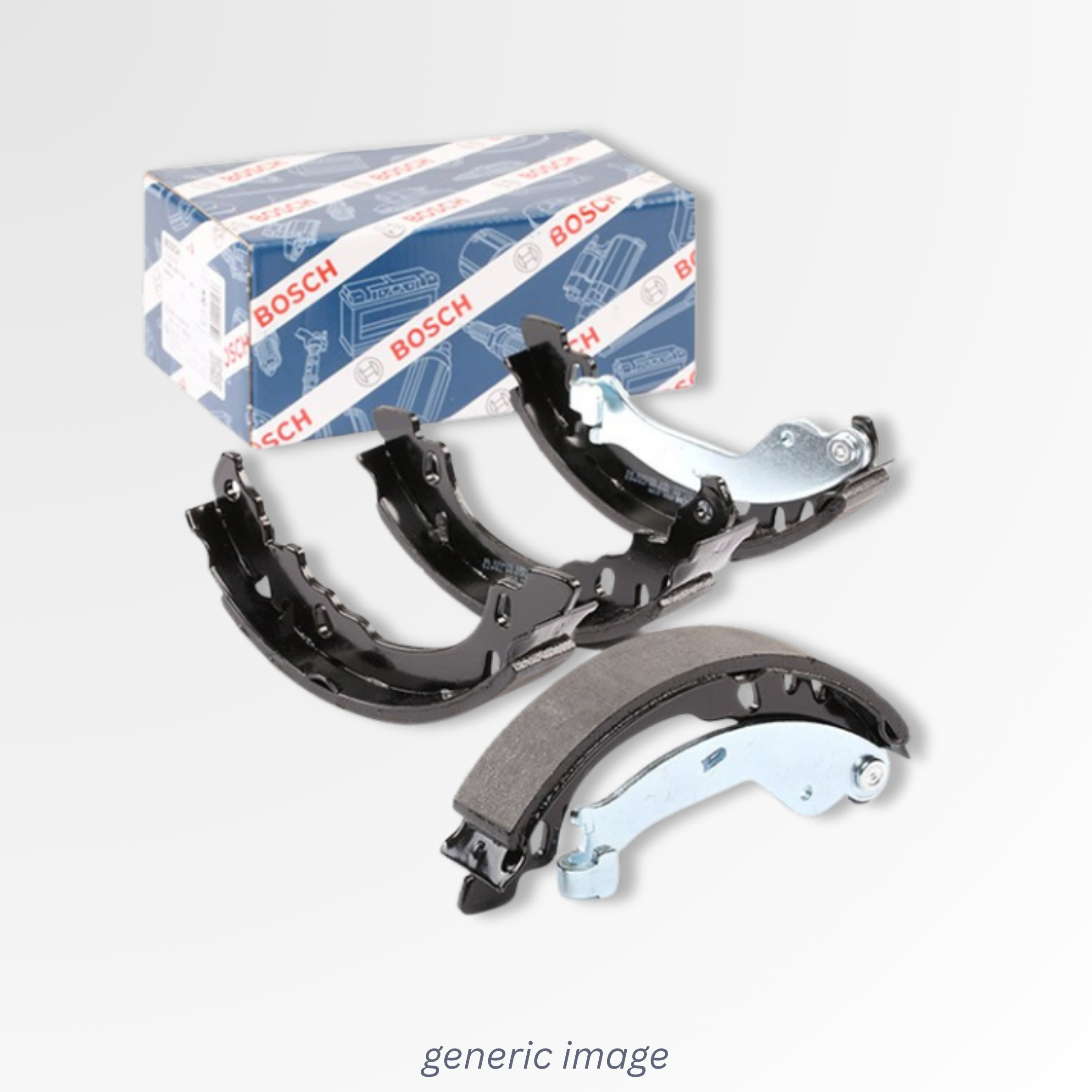 Bosch Brake Shoe Set Axle Kit 0 204 114 124