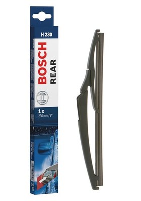 Bosch Conventional Wiper Blade 230mm — H230 fits Nissan Micra V 2016 on