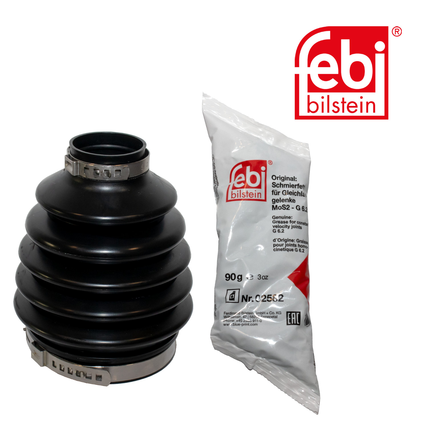 Febi Drive Shaft Bellow Kit Wheel Side Thermoplast 29950