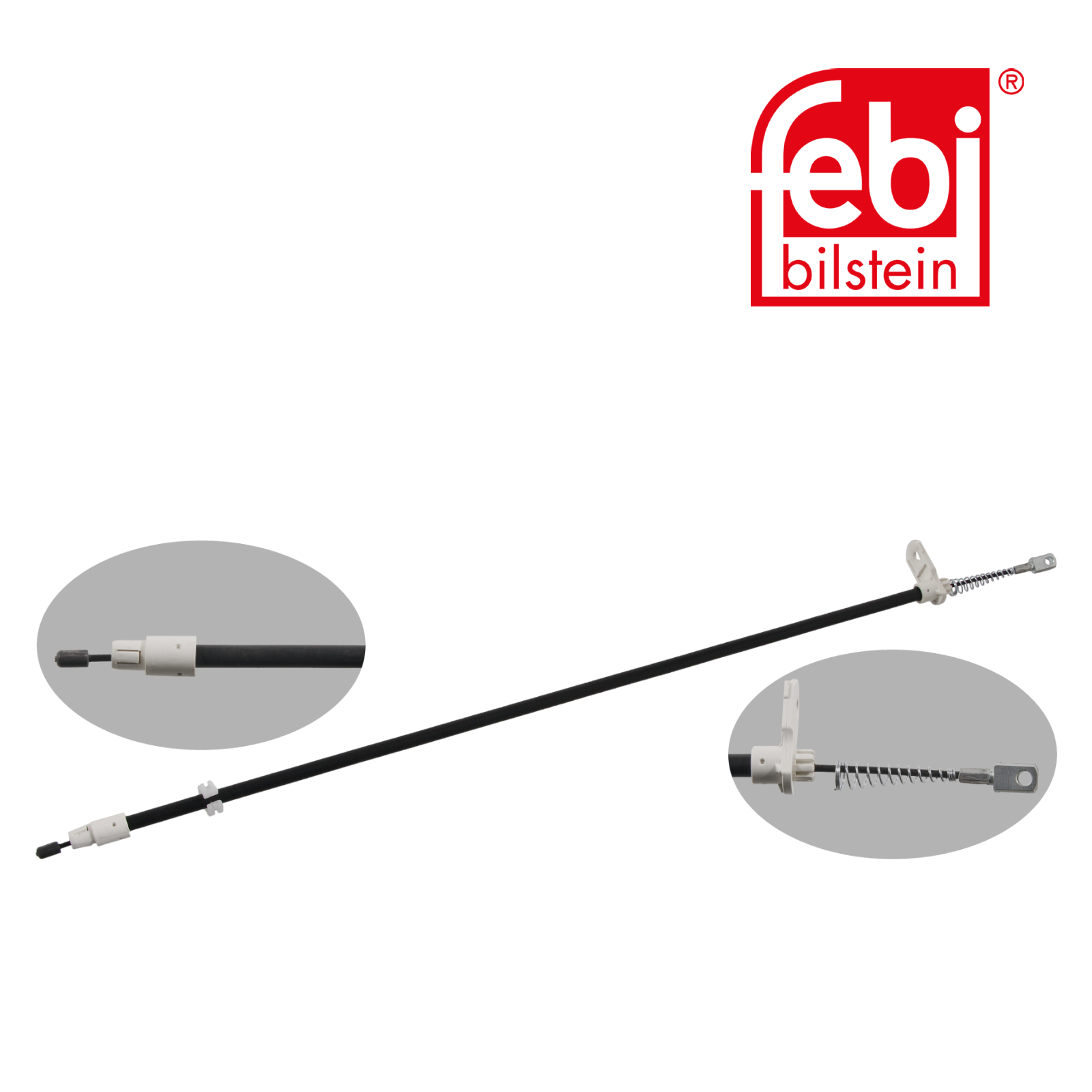 Febi Handbrake Cable Left Rear 34907