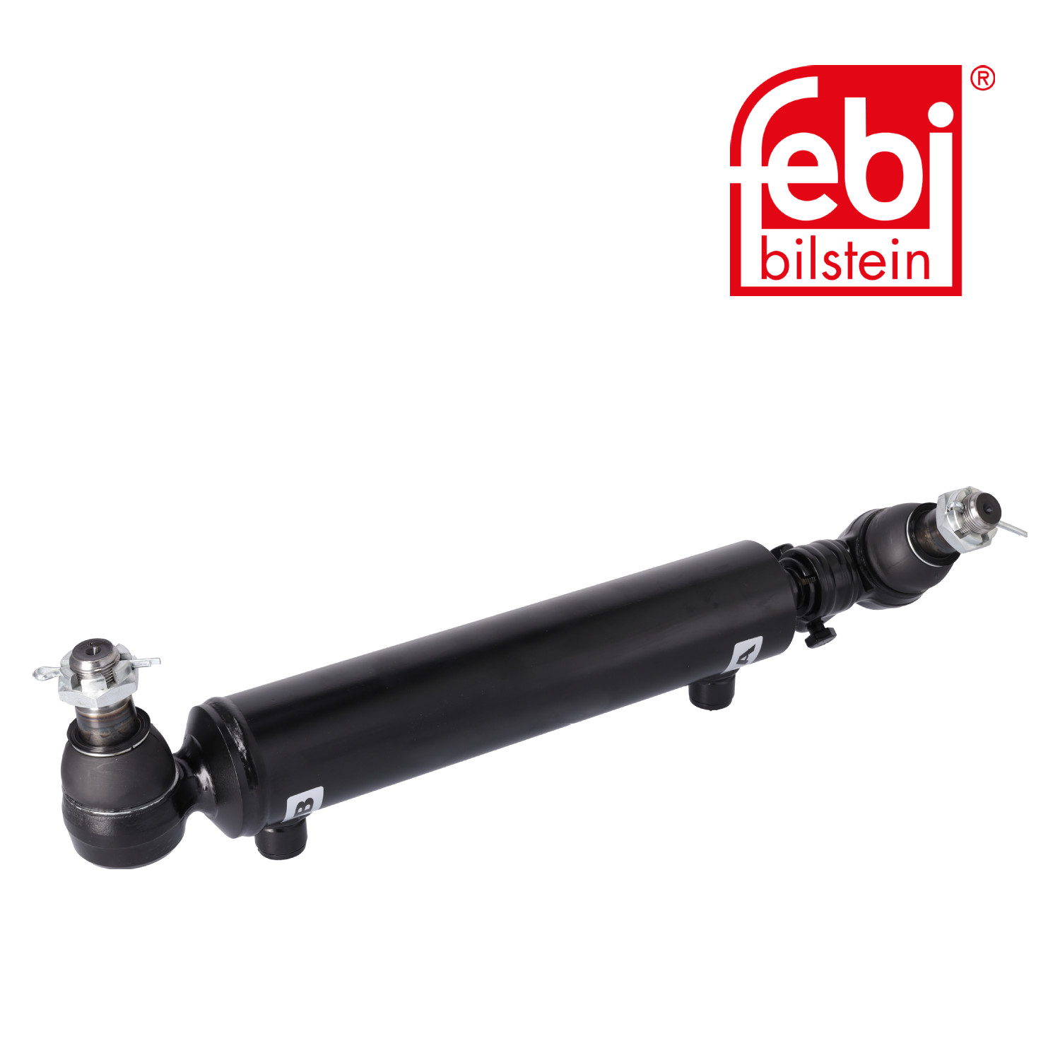 Febi Power Steering Slave Cylinder steered trailing axle 103817