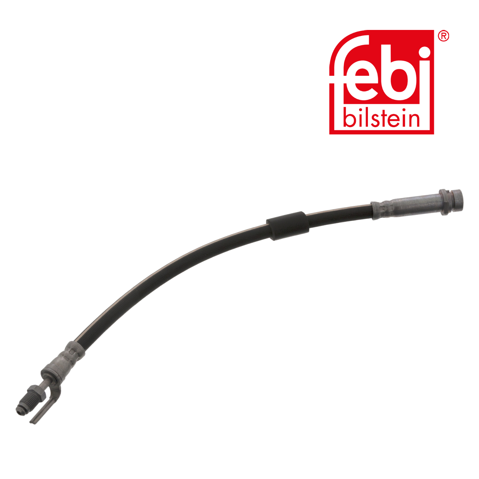 Febi Brake Hydraulic Hose Line Front Right 46199