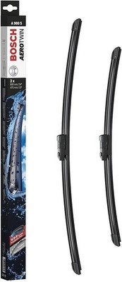 Bosch Aerotwin Wiper Blade Set 600mm + 475mm — A980S fits Aiways U5 2020 on
