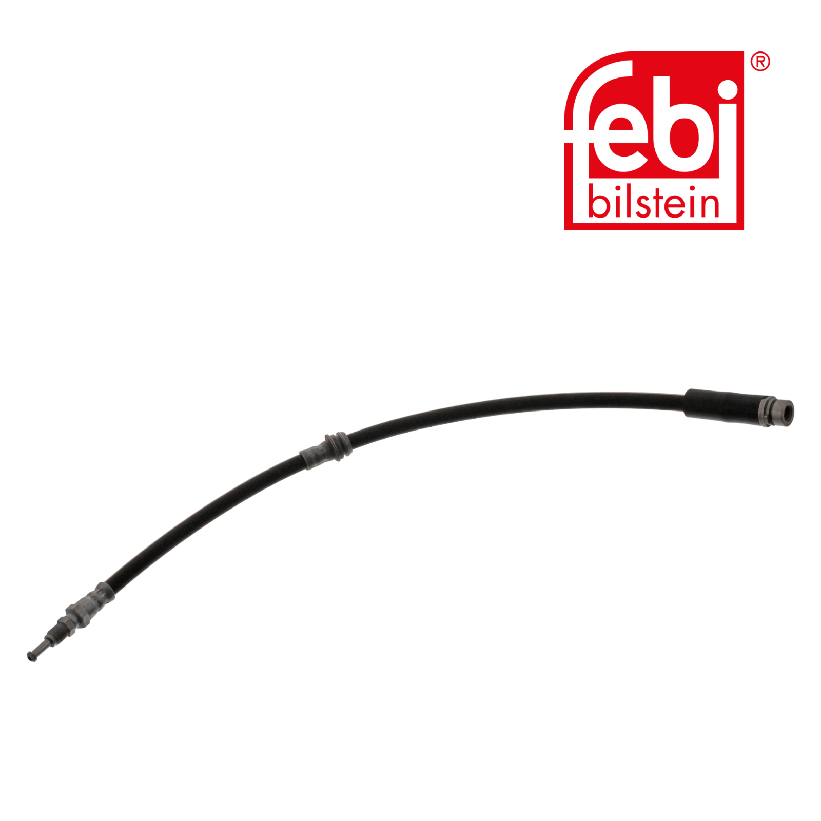 Febi Brake Hydraulic Hose Line Front Right 45312