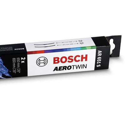 Bosch Aerotwin Front Wiper Blade Set 650mm + 650mm — AR651S fits Chrysler Tacuma