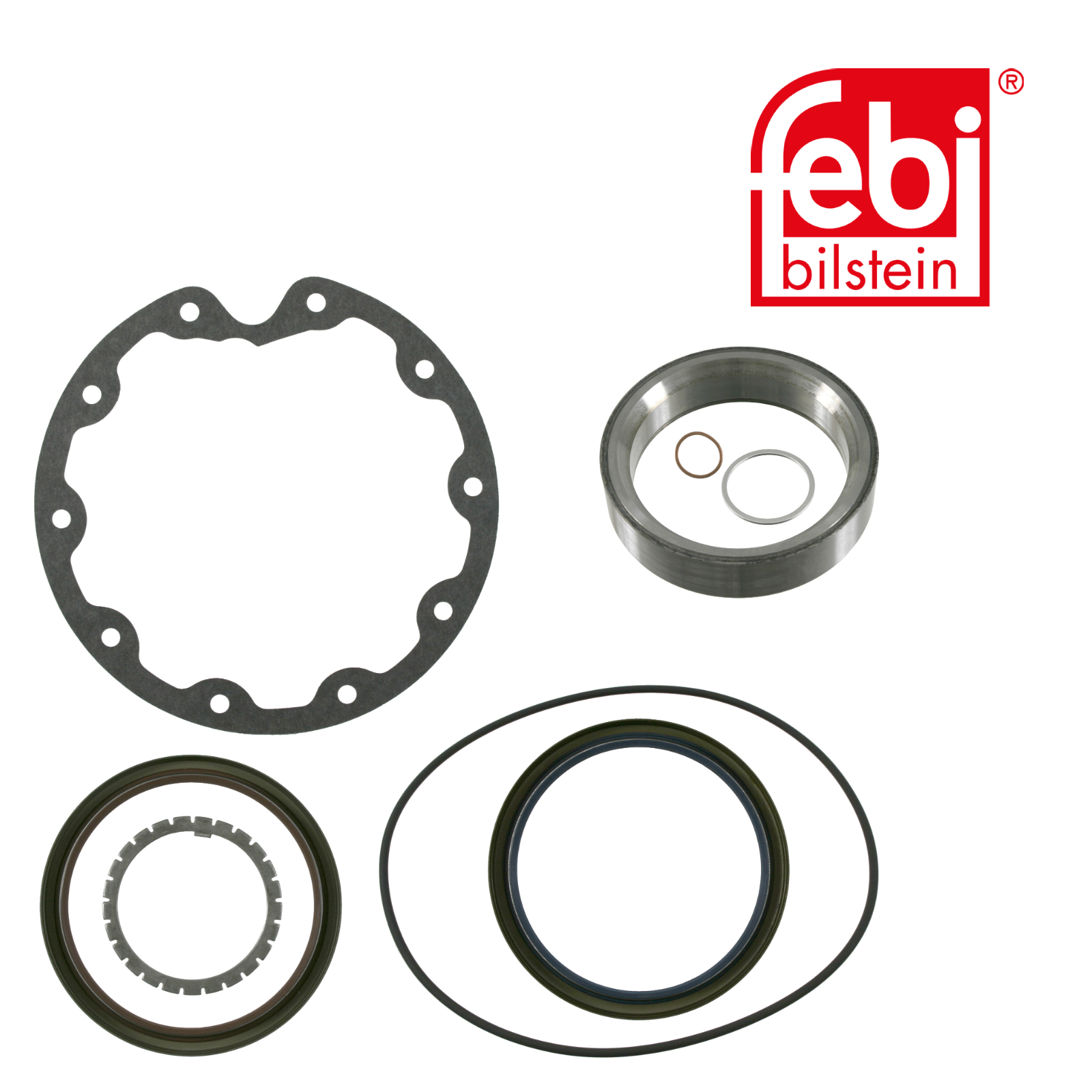 Febi Wheel Hub Gasket Set Rear 21977