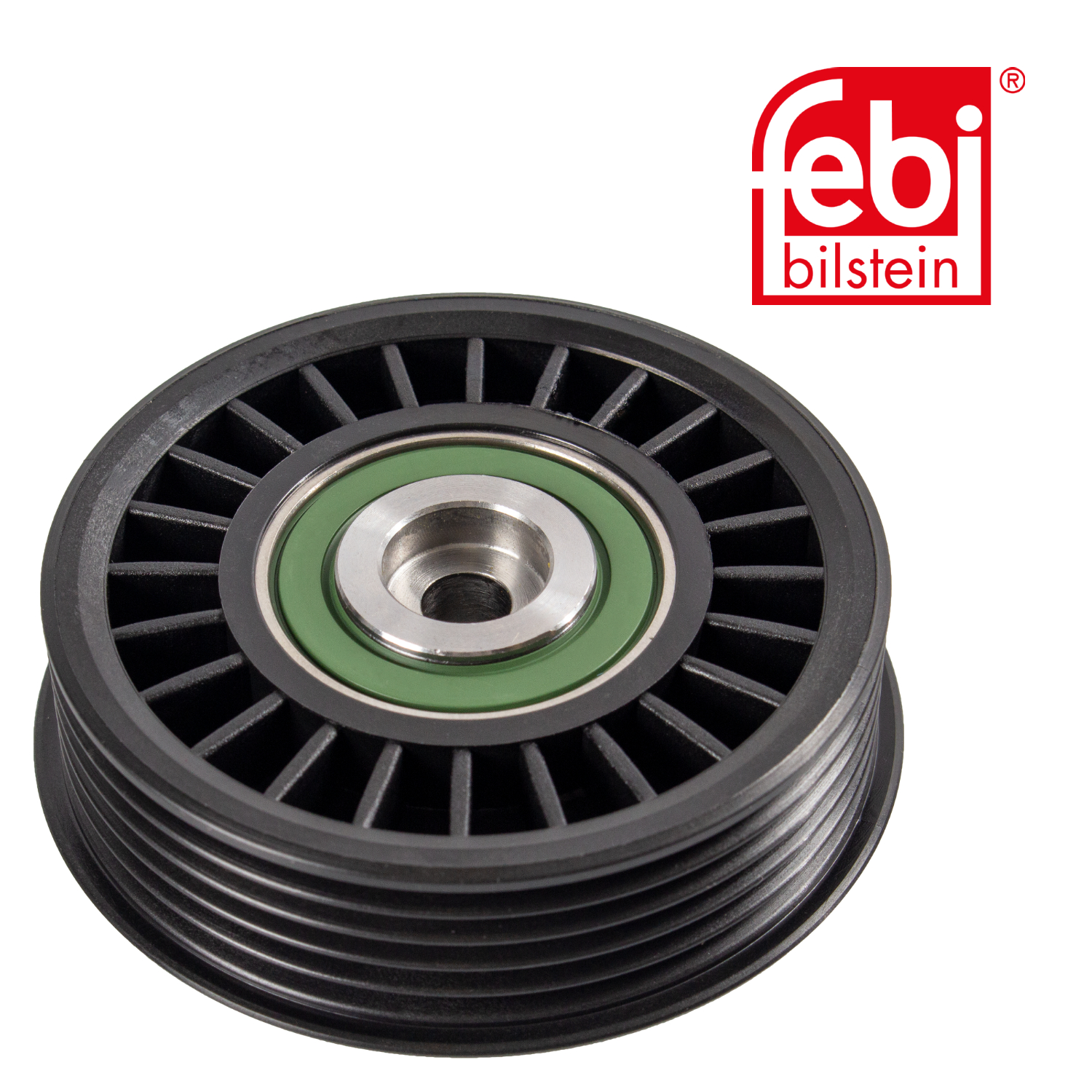 Febi V-Ribbed Belt Deflection/Guide Pulley 21710