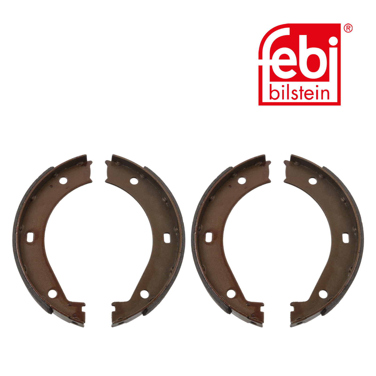Febi Parking Brake Shoe Set Rear 04446