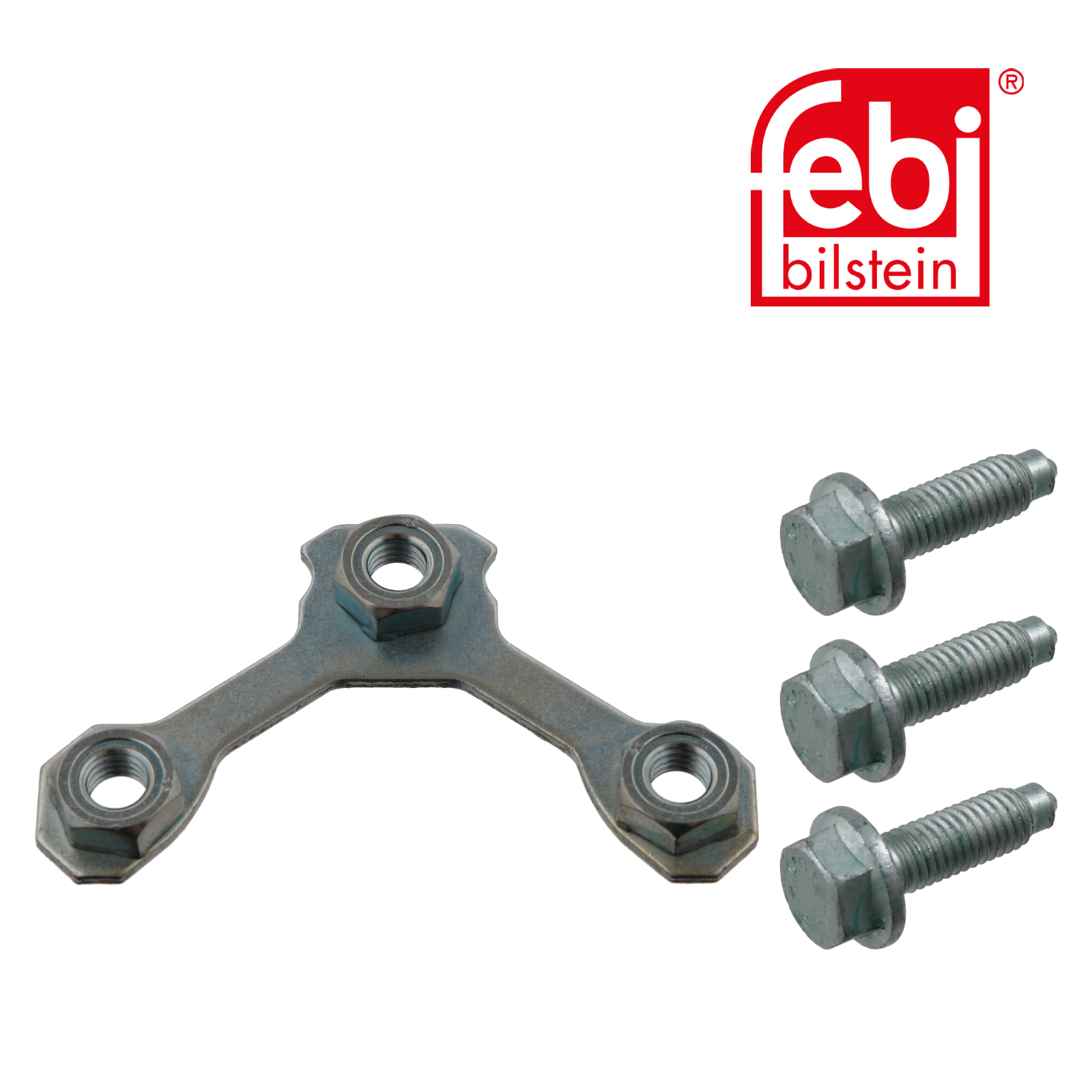 Febi Ball Joint Clamping Bolt Set Front 49043