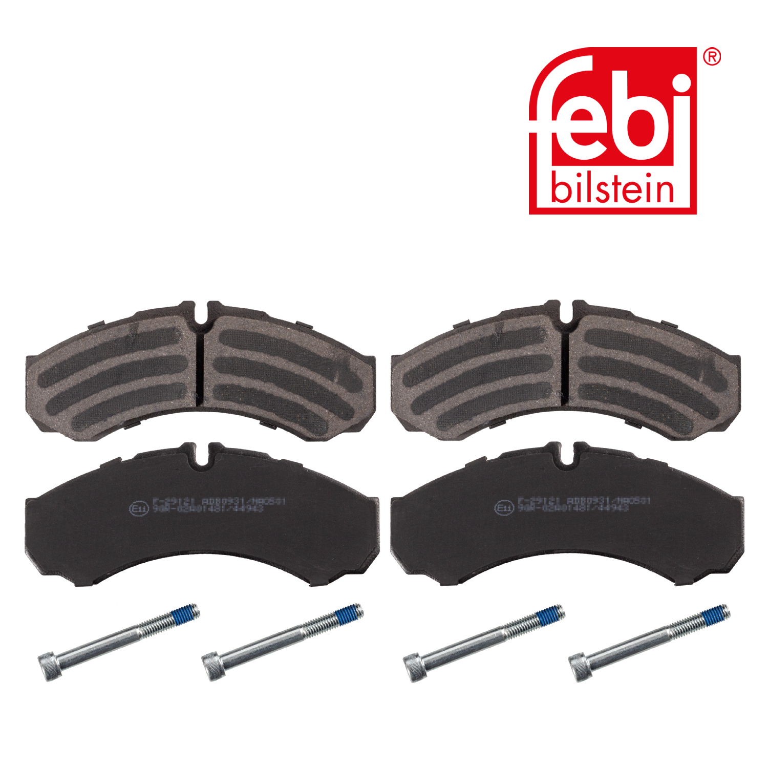 Febi Rear Brake Pad Set 16348
