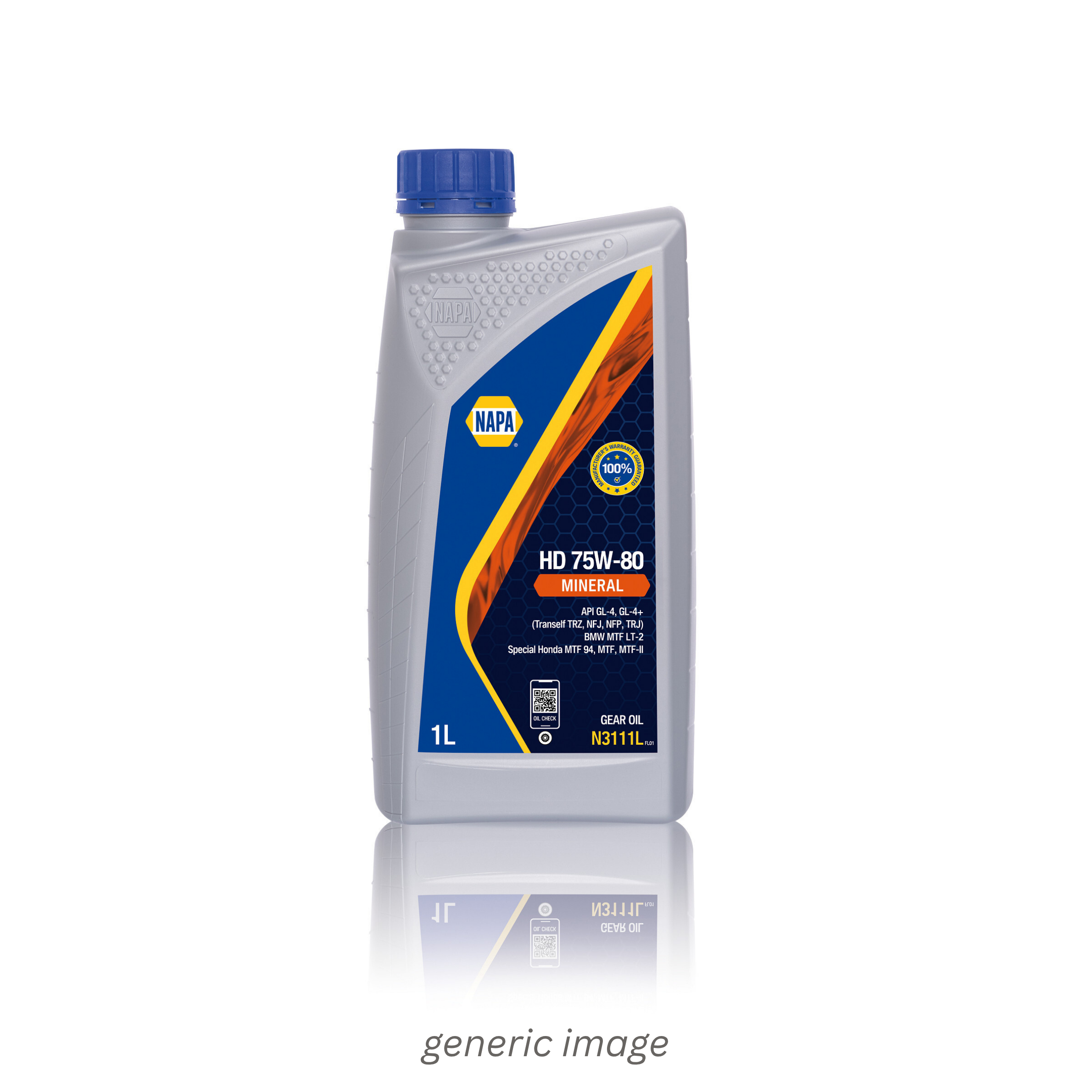 NAPA Axle Gear Oil 5L Mineral Oil 80W-90 fits Acura Legend II 1991-1996 3.2