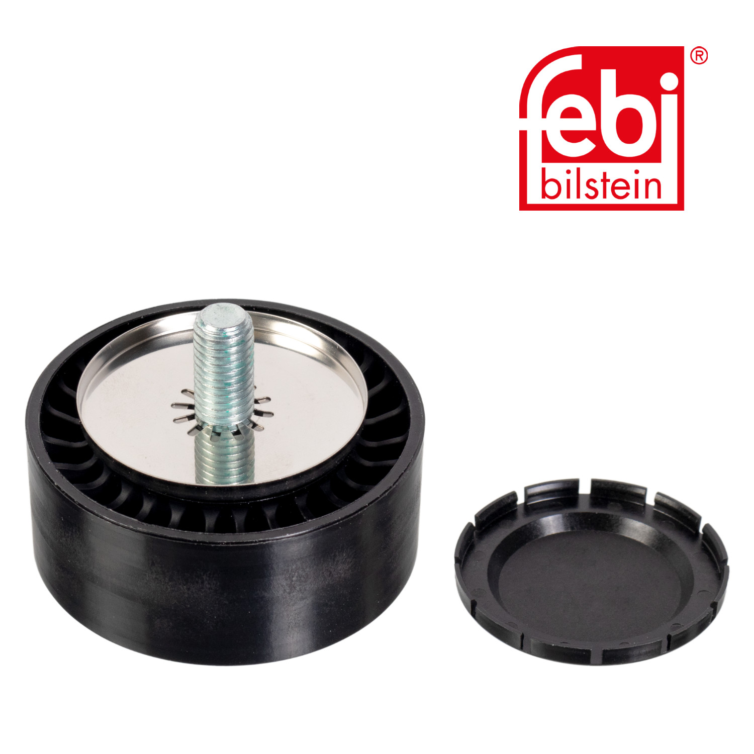 Febi V-Ribbed Belt Deflection/Guide Pulley 100154
