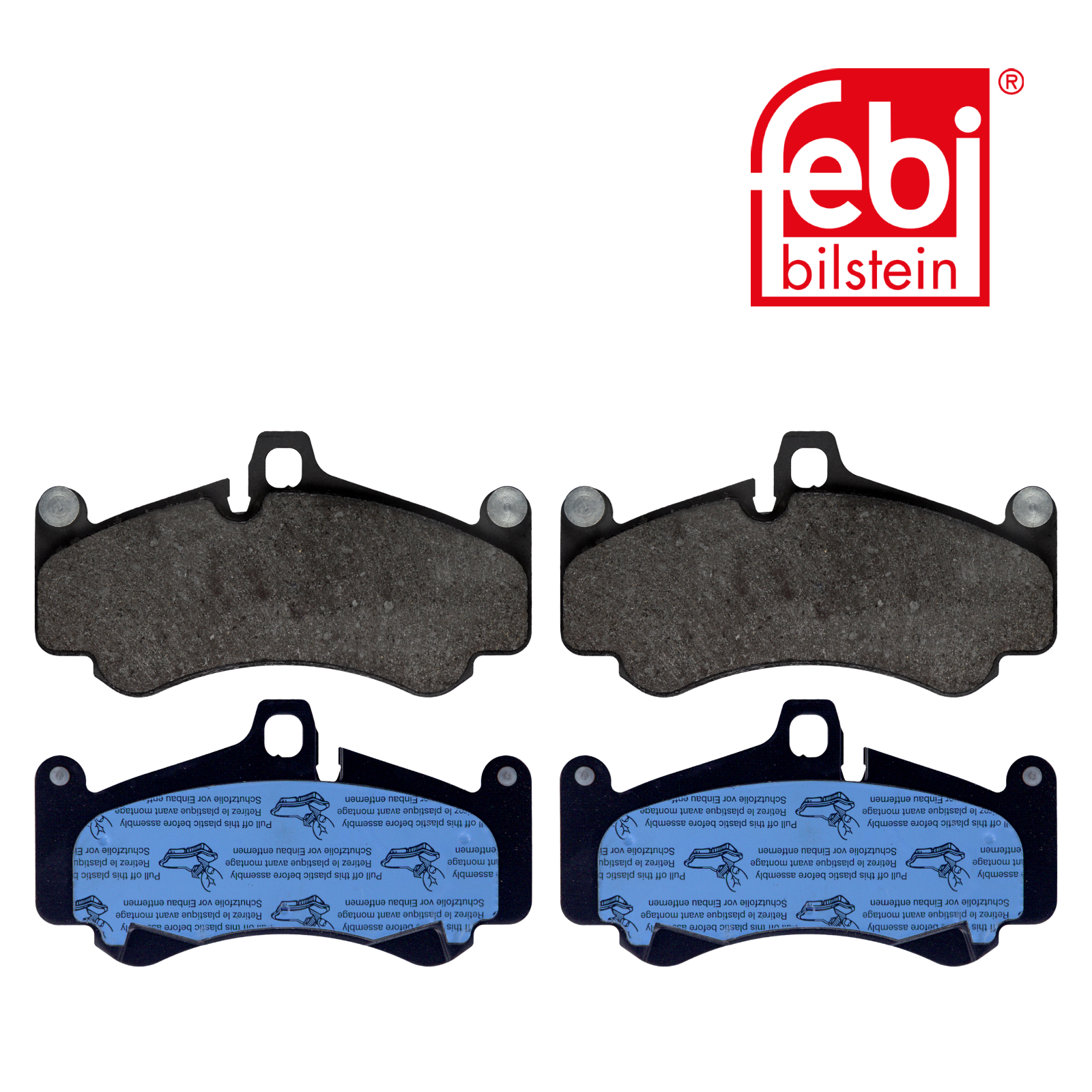 Febi Front Brake Pad Set 116173