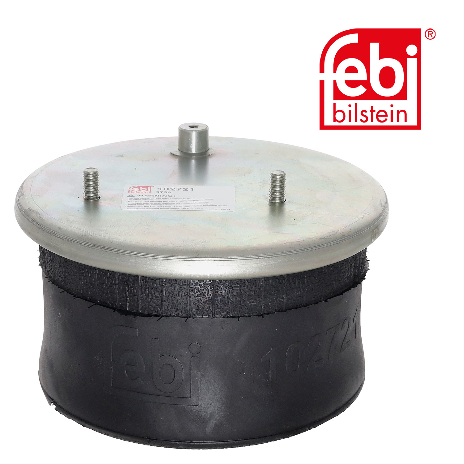 Febi Air Suspension Bellow 220mm Rear Left 102721