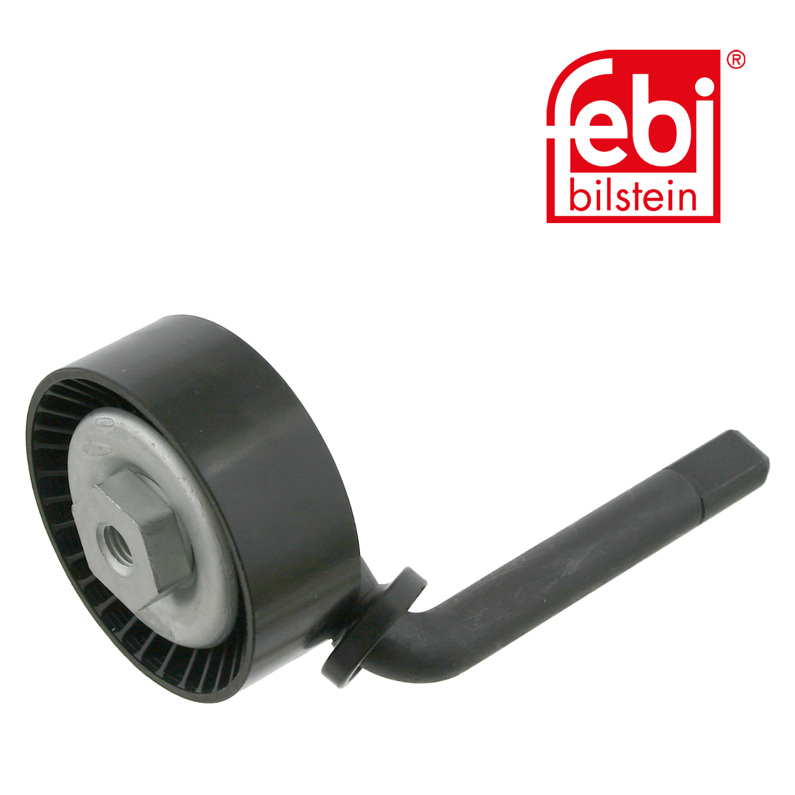 Febi V-Ribbed Belt Tensioner Pulley 70mm OD Wide Plastic 27372