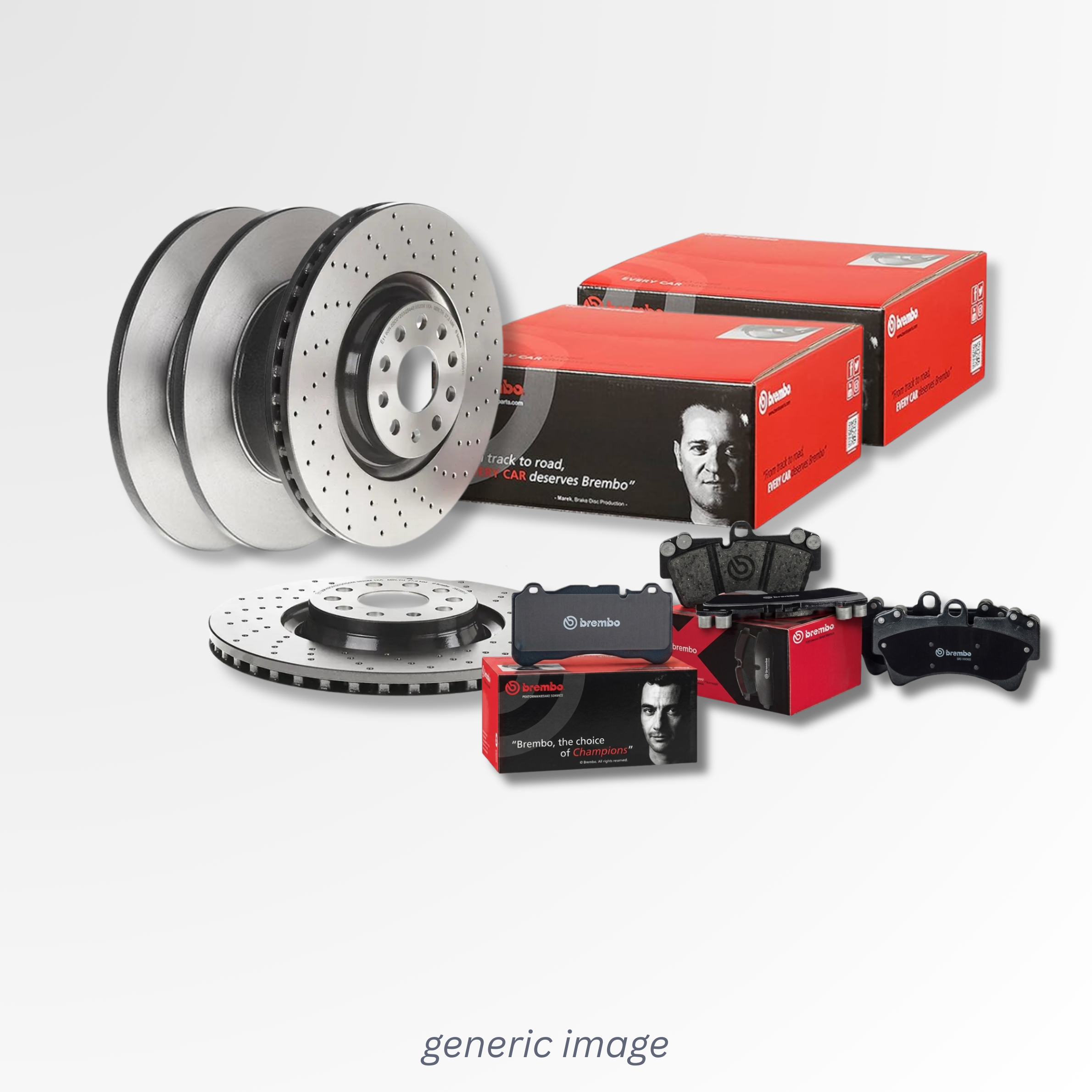 Brembo Front / & Rear / Brake Discs & Pads fits Mini Mini 2006-2010