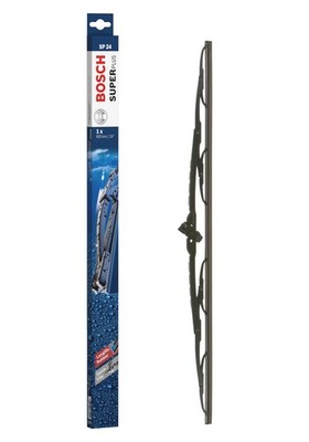 Bosch Conventional Wiper Blade 600mm — SP24 fits Aixam City 2012-2016 0.4