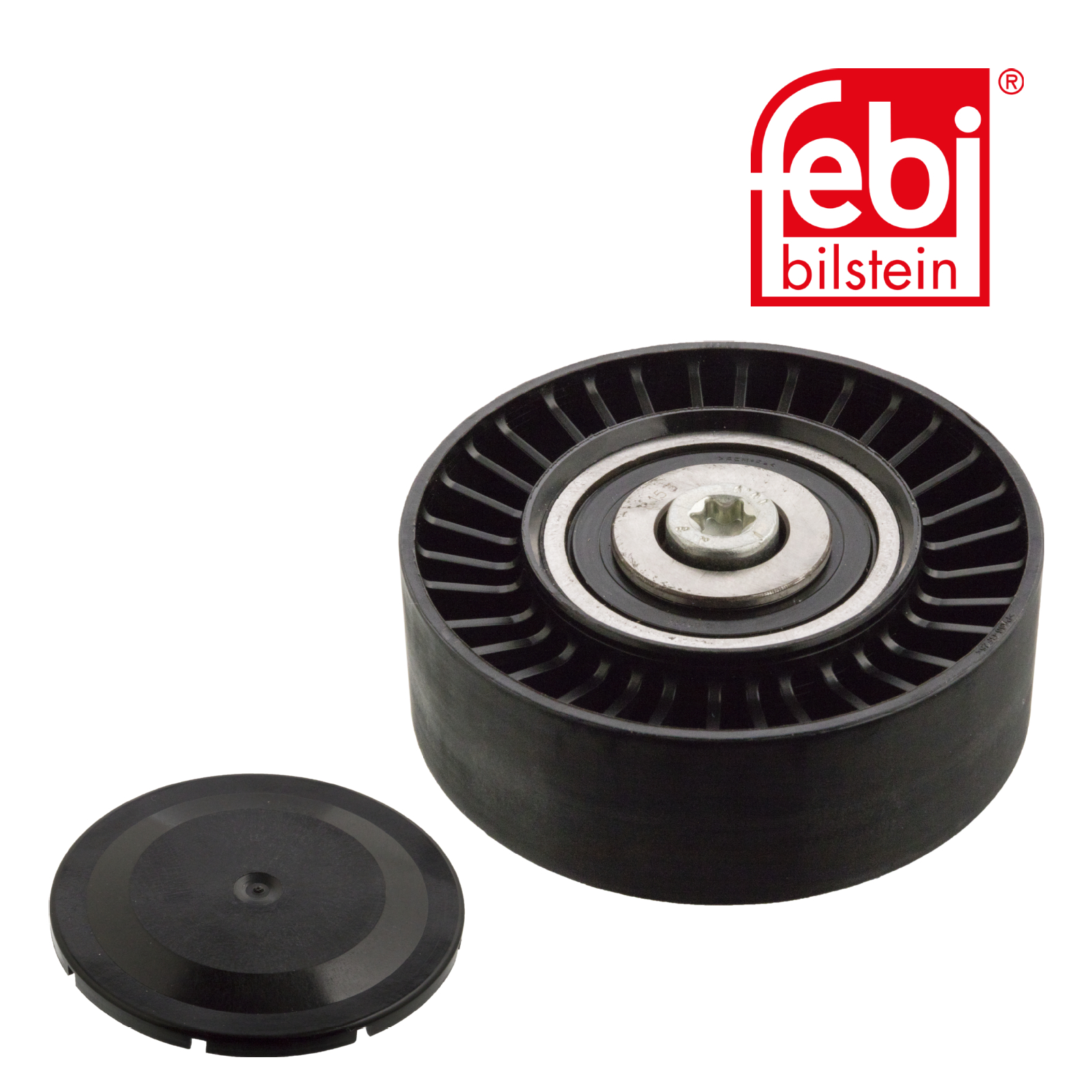 Febi V-Ribbed Belt Deflection/Guide Pulley 104074
