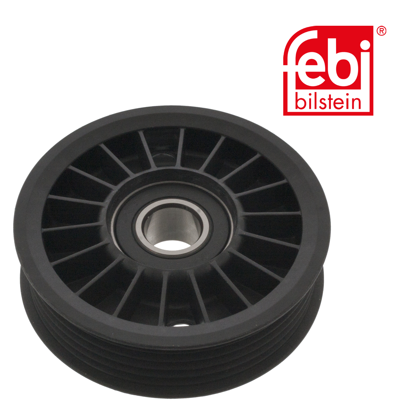 Febi V-Ribbed Belt Deflection/Guide Pulley 17074
