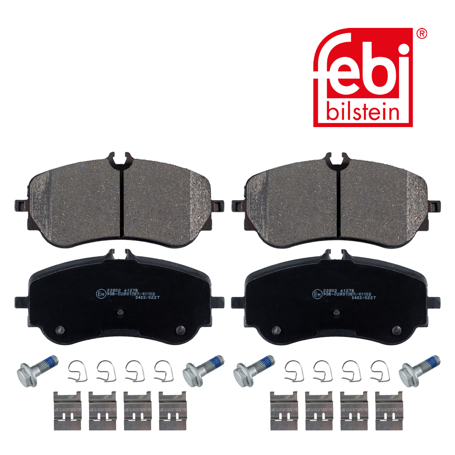 Febi Rear Brake Pad Set 16985