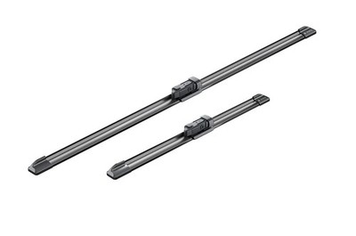 Bosch Aerotwin Wiper Blade Set 600mm + 340mm — A300S fits Abarth 500 2008 on 1.4