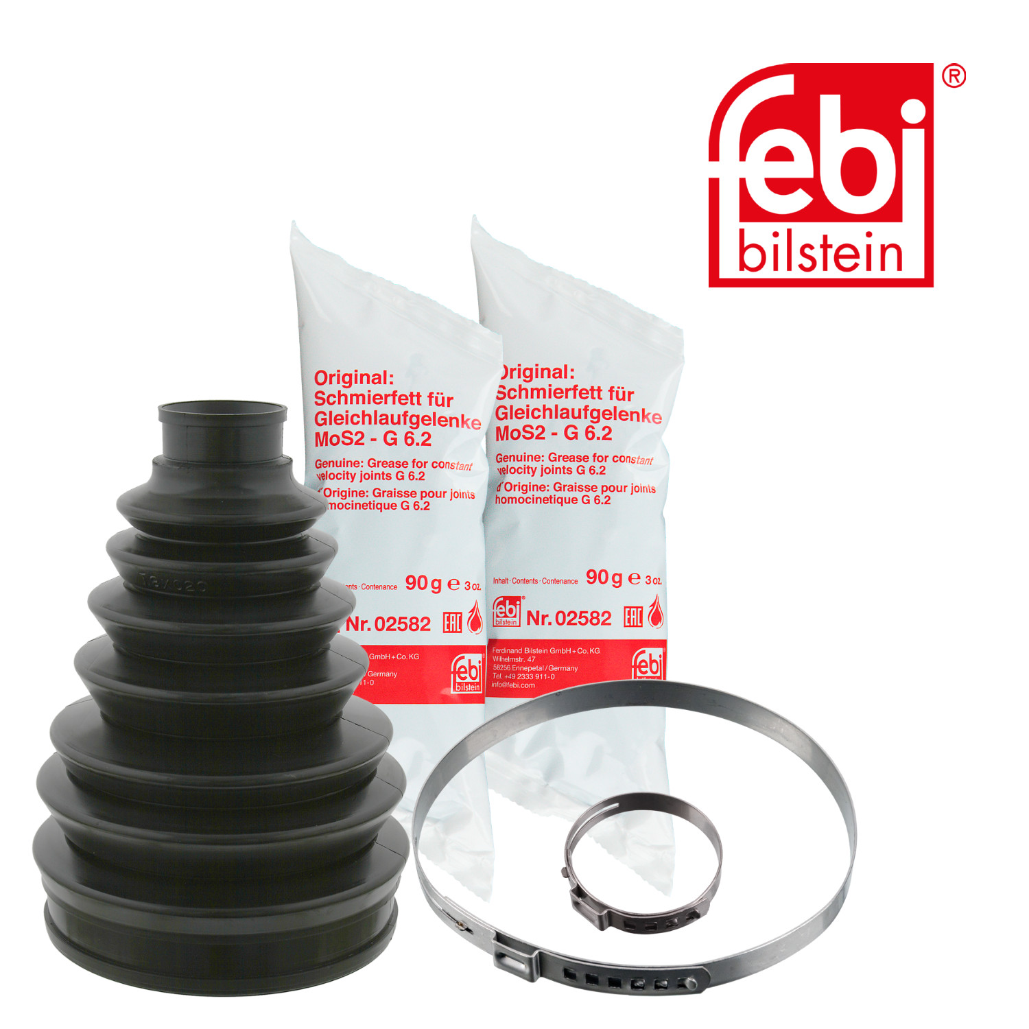 Febi Drive Shaft Bellow Kit Wheel Side Thermoplast 14495