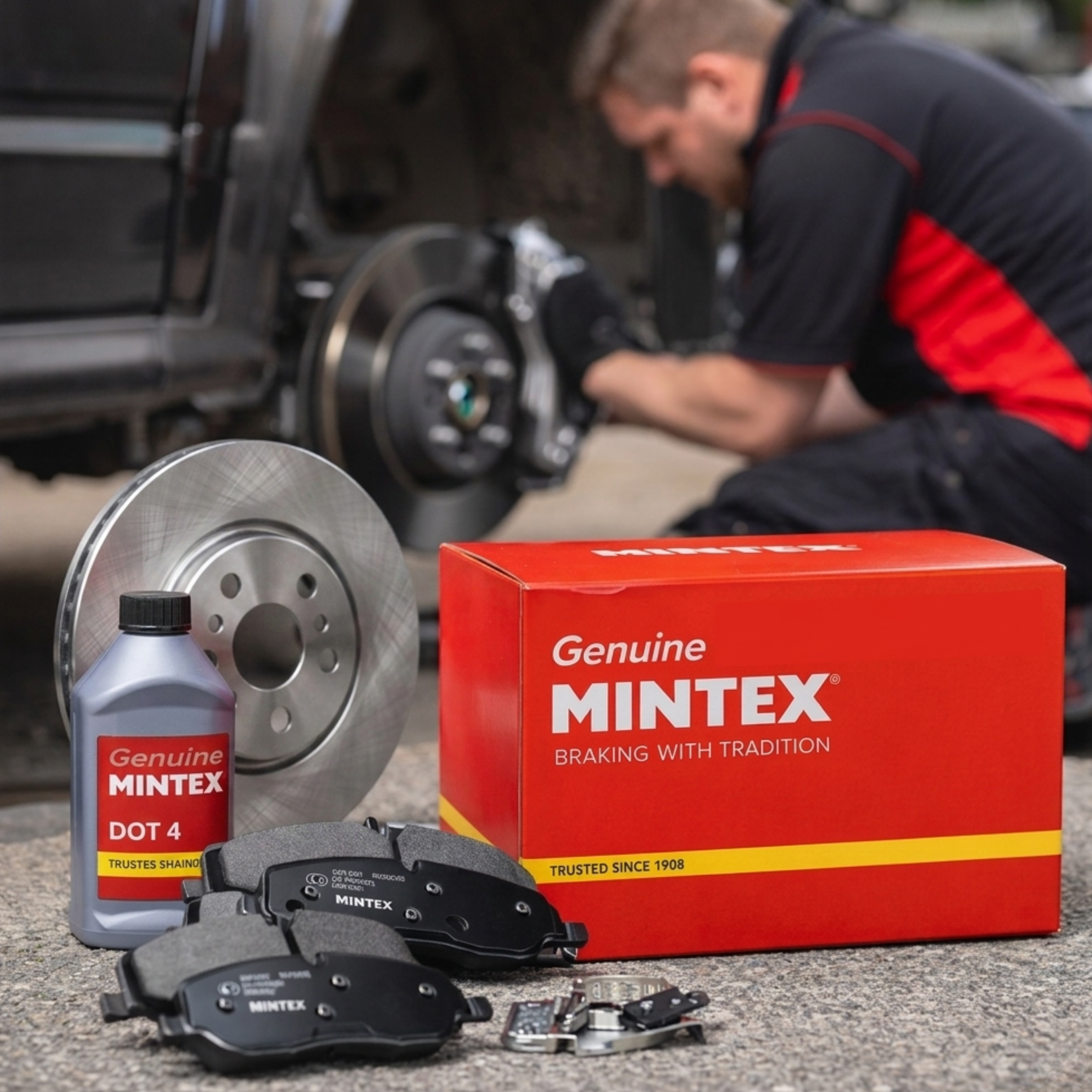 Mintex Brake Pad Wear Sensor Front fits Audi A3 2020-2021
