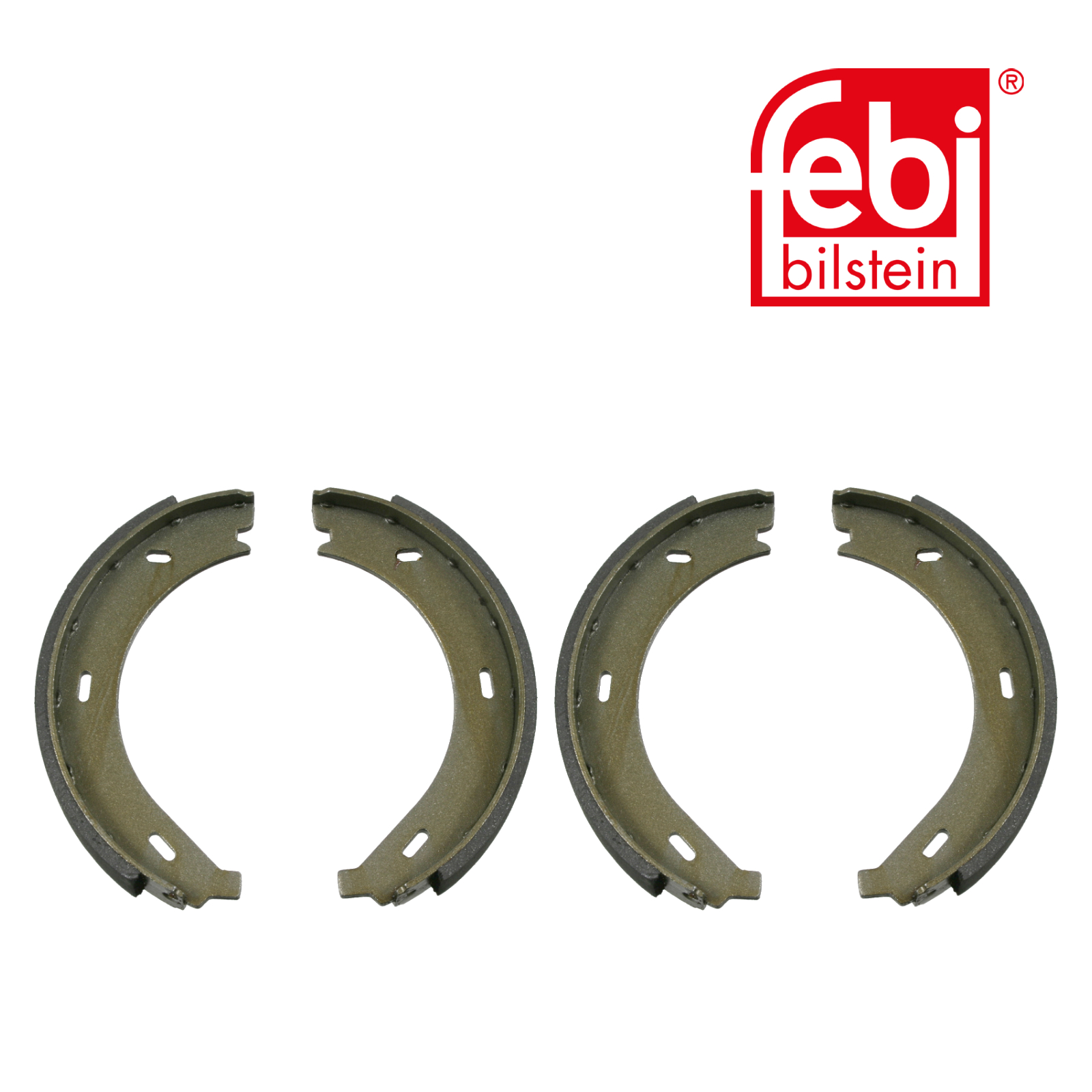 Febi Parking Brake Shoe Set Rear 22680