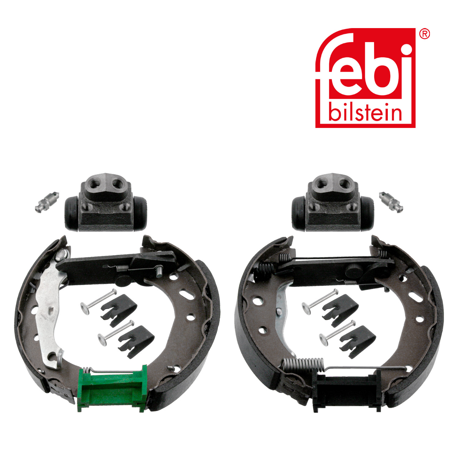 Febi Brake Shoe Set Axle Kit Rear 37666
