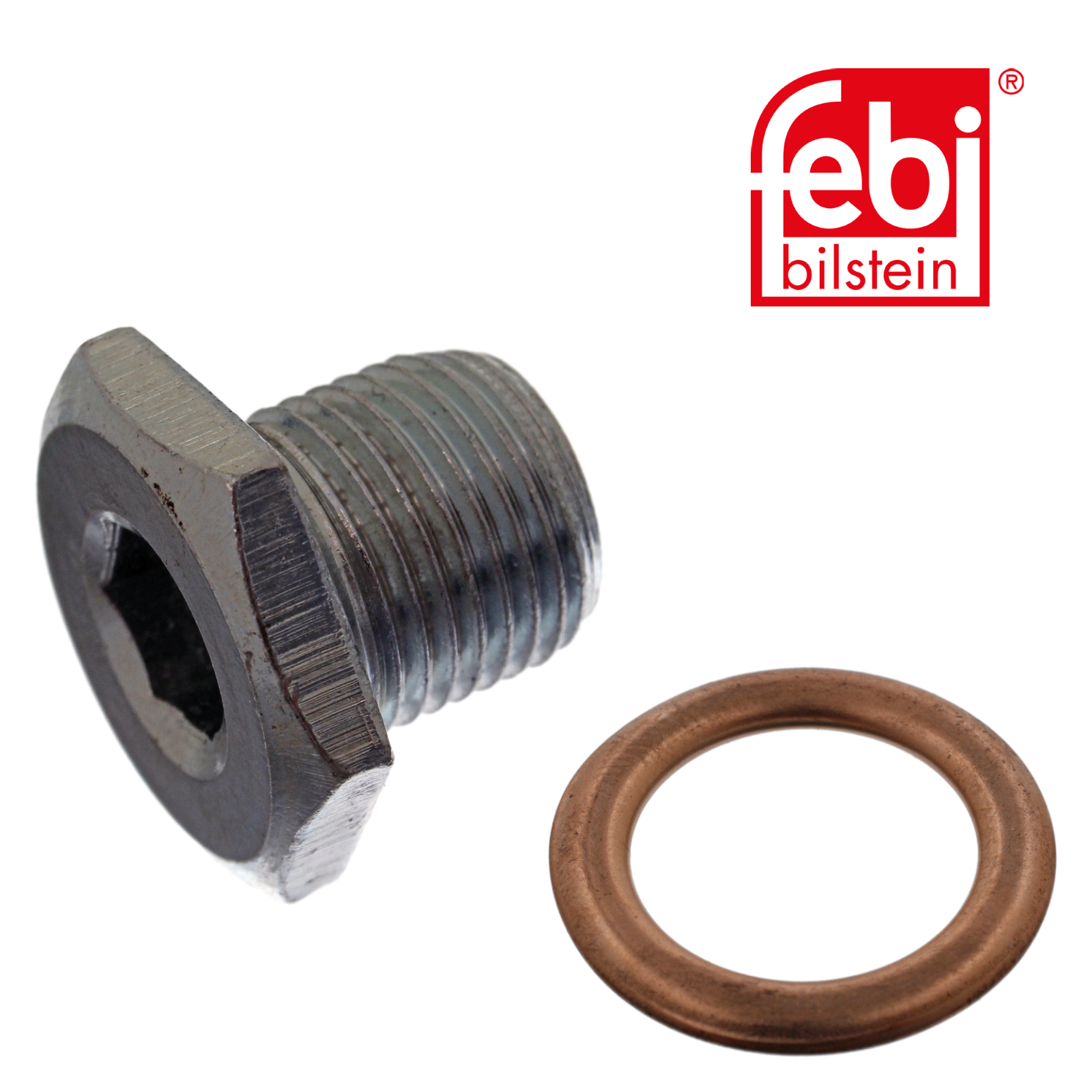 Febi Oil Sump Screw Plug Steel 47130