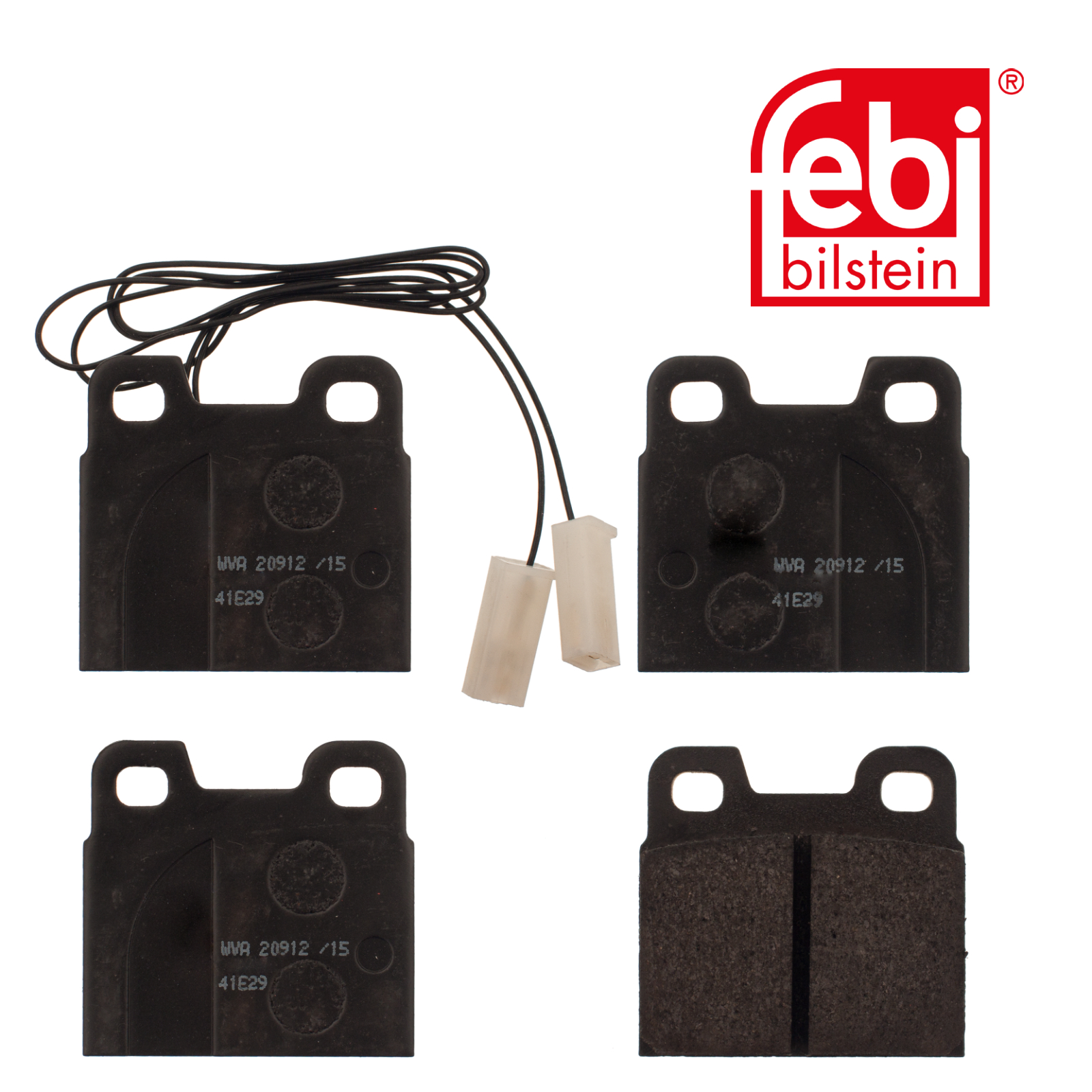 Febi Rear Brake Pad Set 116001