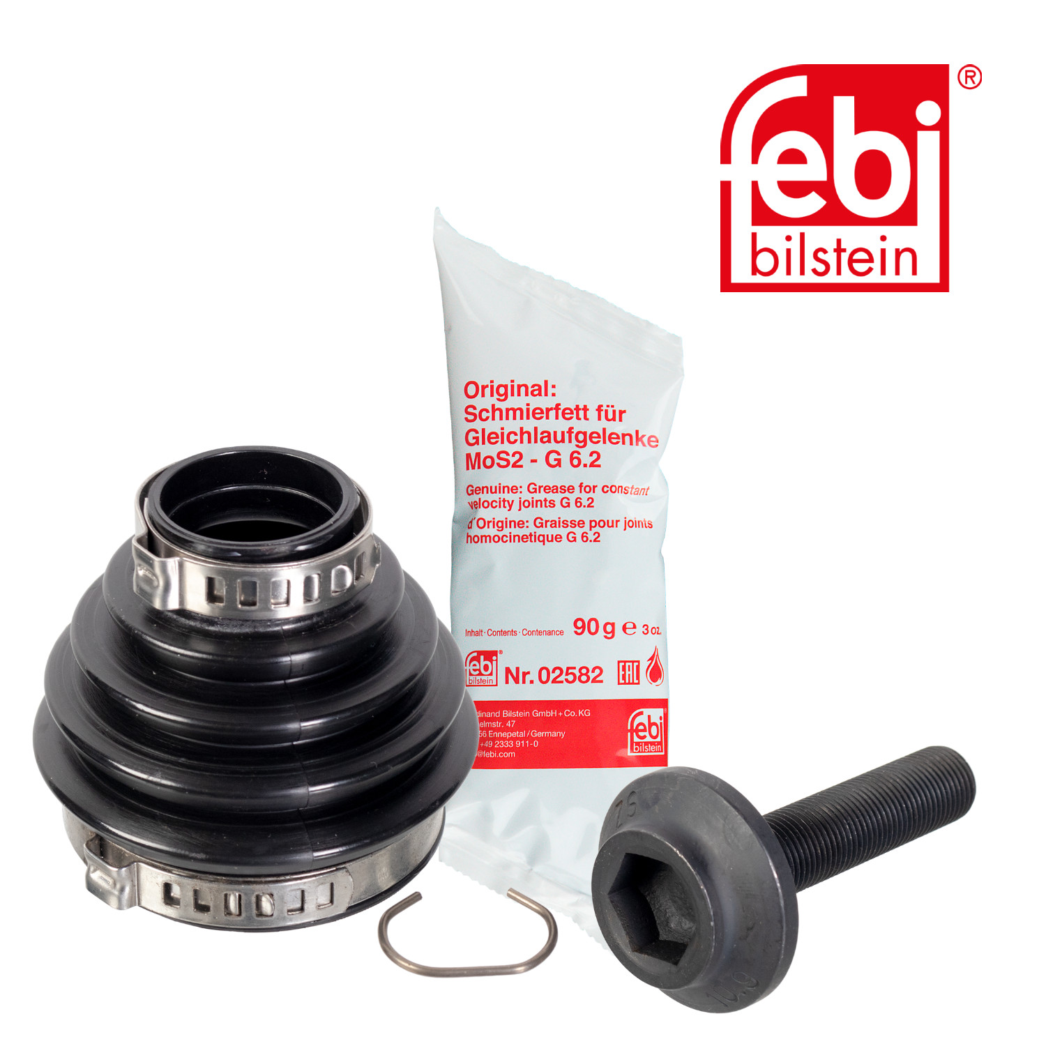 Febi Drive Shaft Bellow Kit Wheel Side Thermoplastic pol 180209