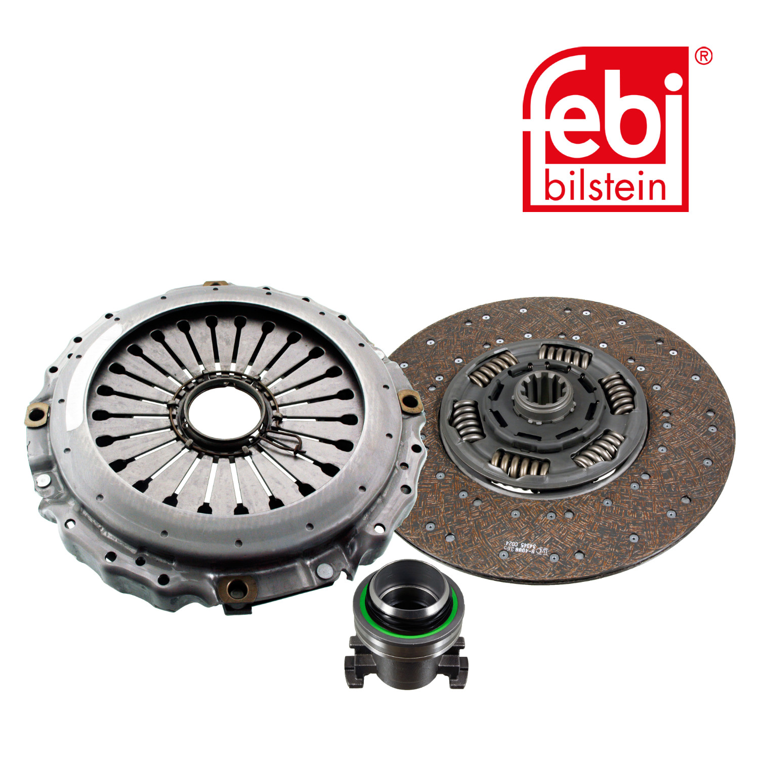 Febi Clutch Kit Set 3pc 431mm 105129