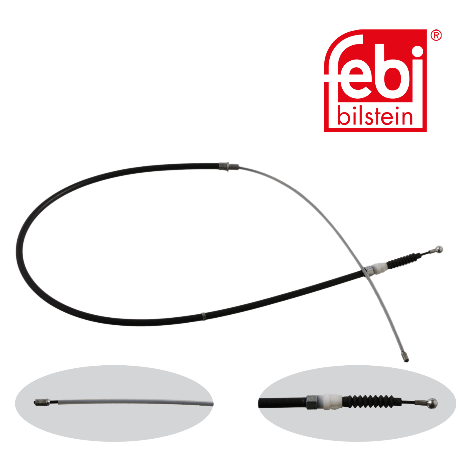 Febi Handbrake Cable Rear 36349