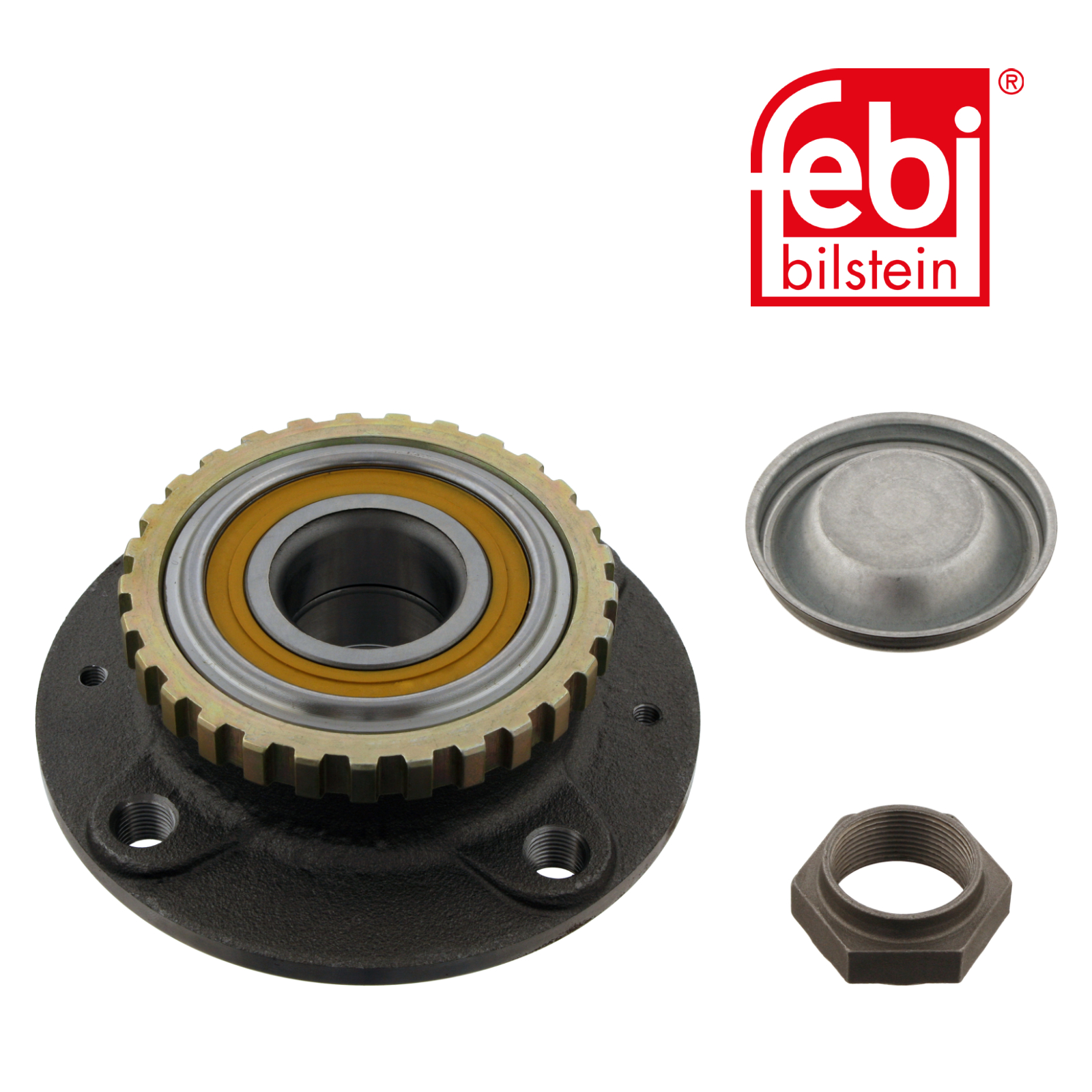 Febi Wheel Bearing Kit Rear Right 129mm 29384
