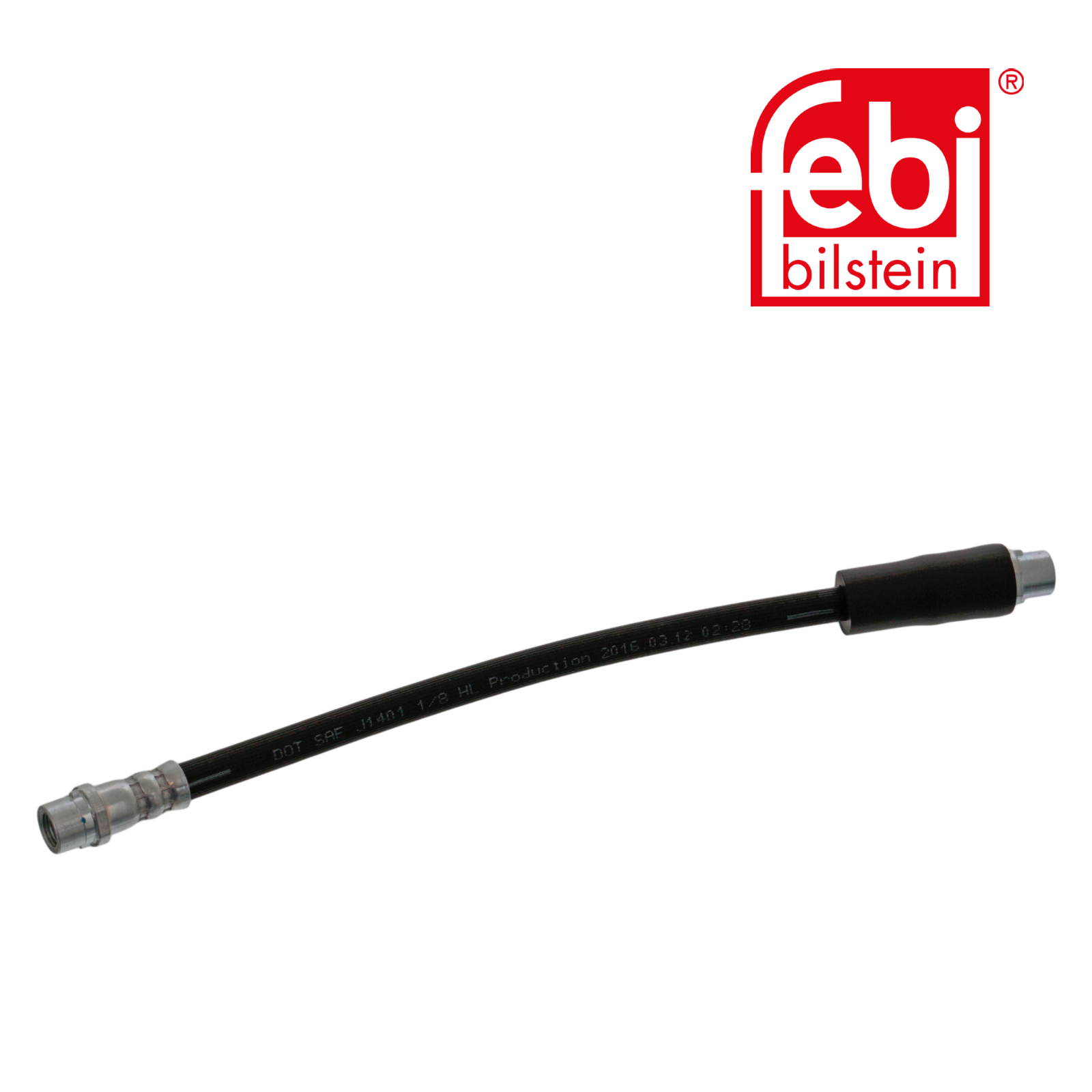 Febi Brake Hydraulic Hose Line Front Right 18872