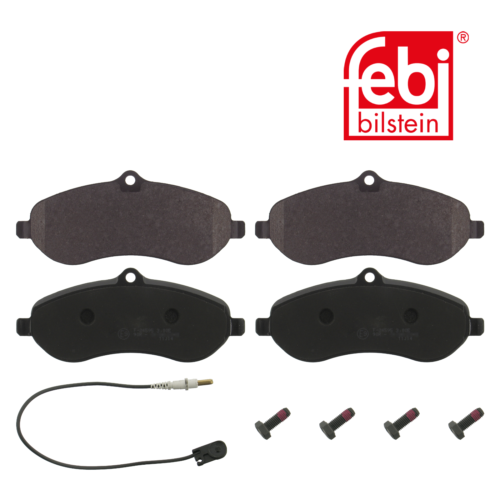 Febi Front Brake Pad Set 16830