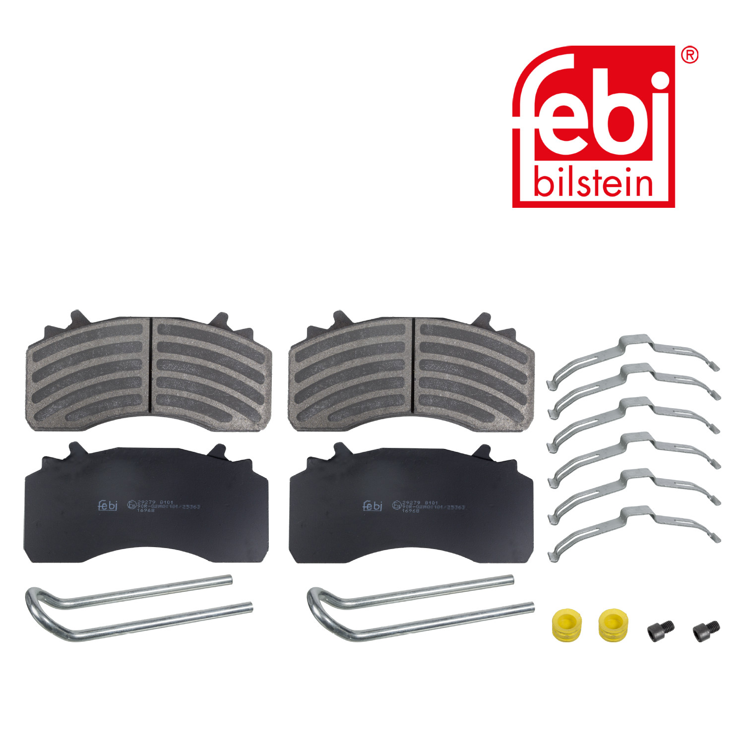 Febi Front Brake Pad Set 16968