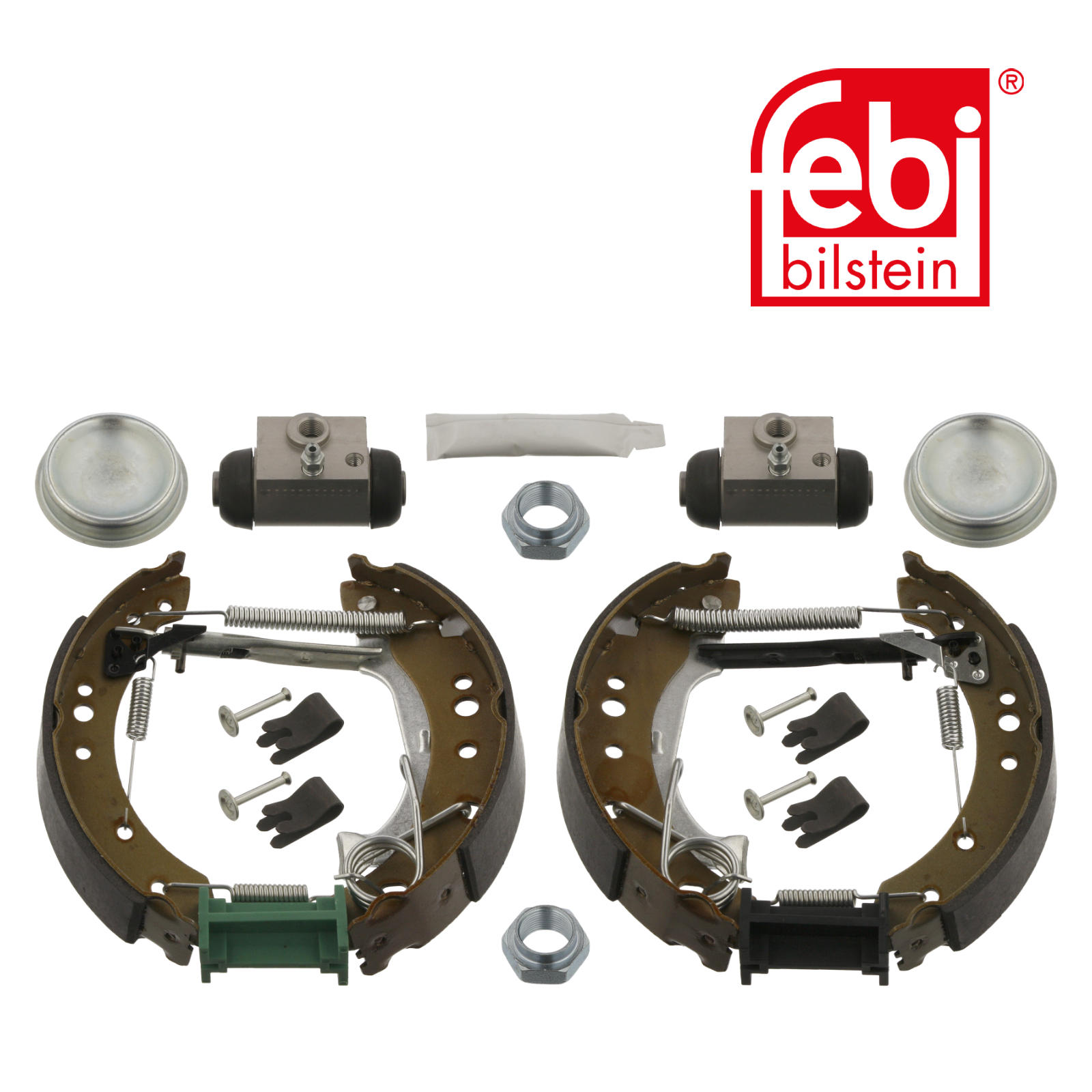 Febi Brake Shoe Set Axle Kit Rear 37526