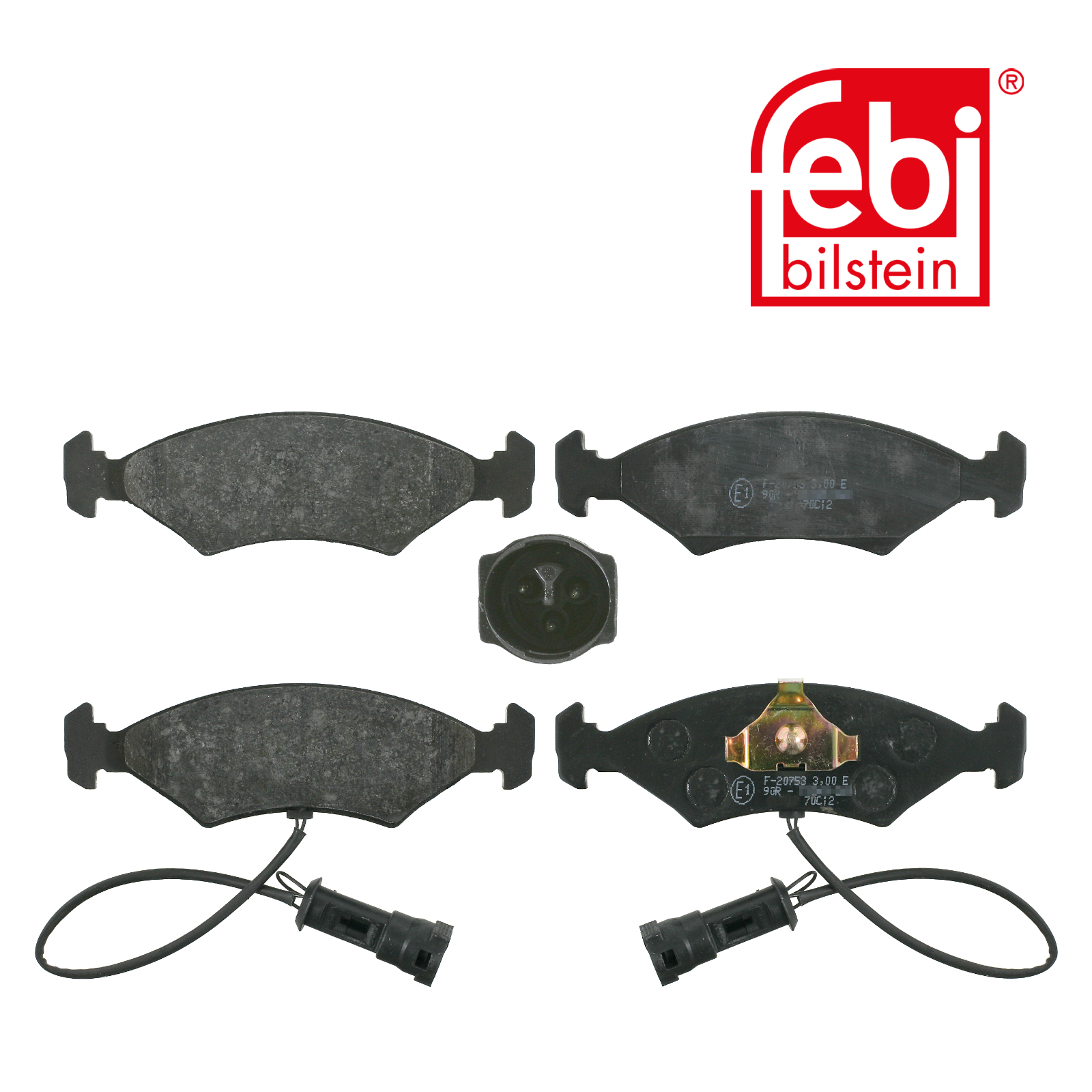 Febi Front Brake Pad Set 16024