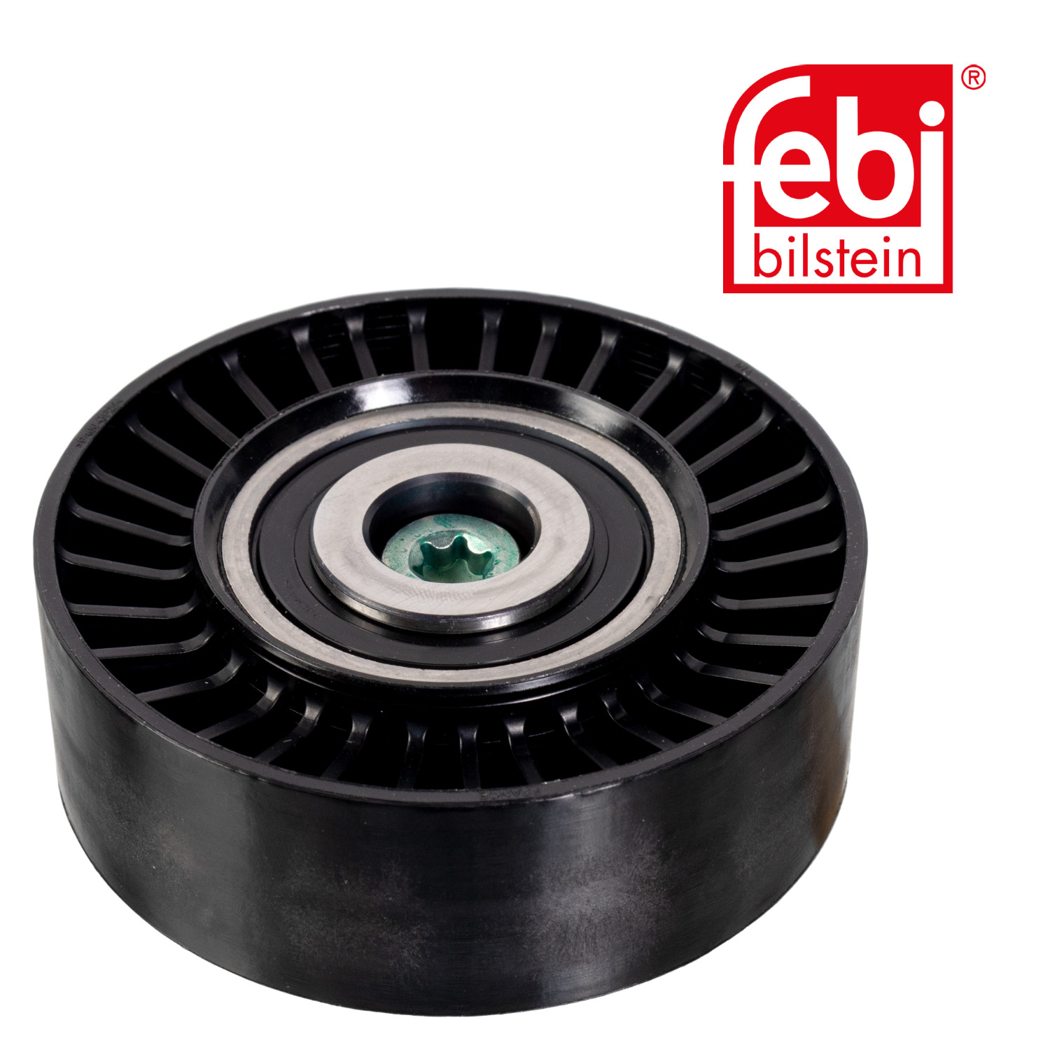 Febi V-Ribbed Belt Deflection/Guide Pulley 30119