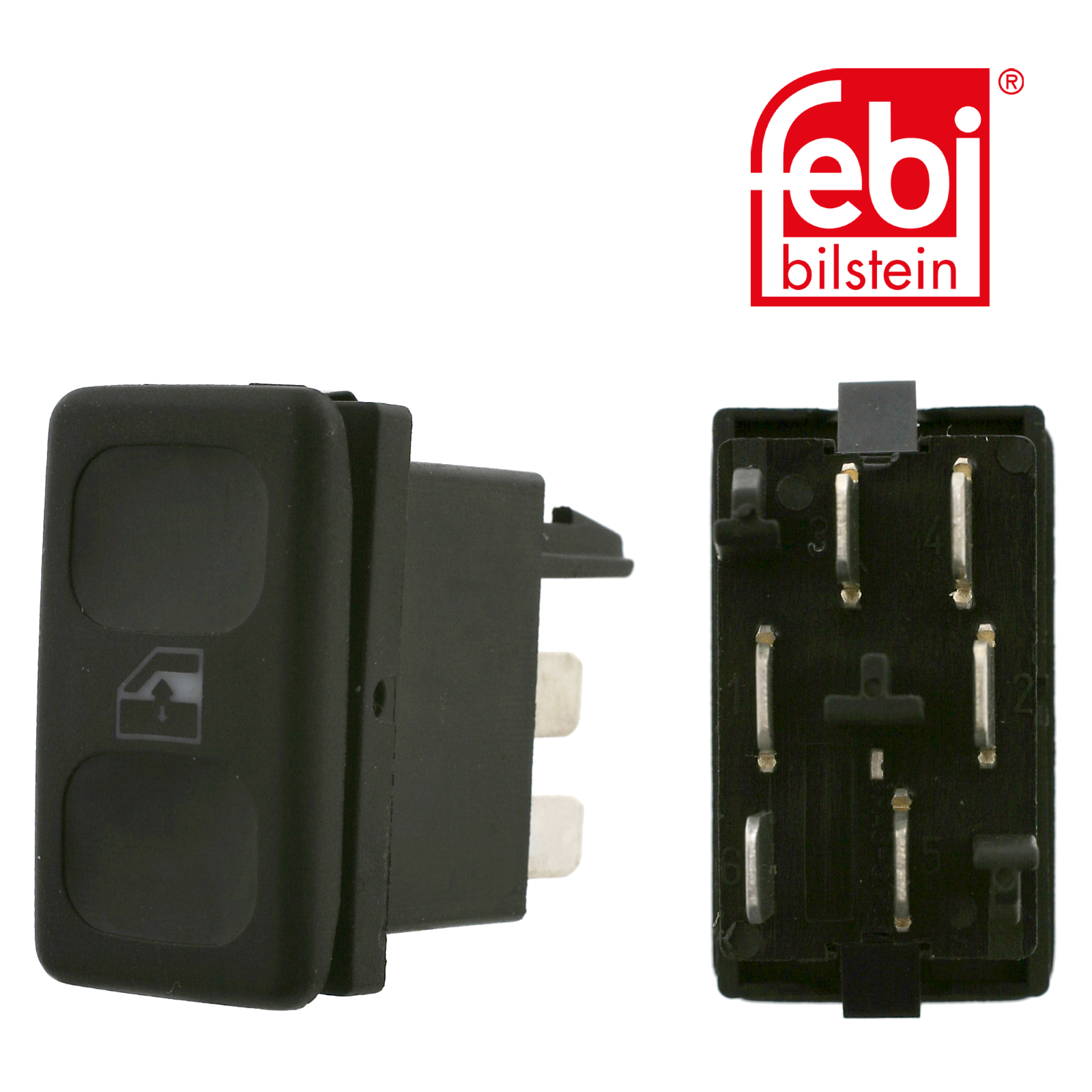 Febi Electric Window Switch Control Right Front 6 Pin 14080